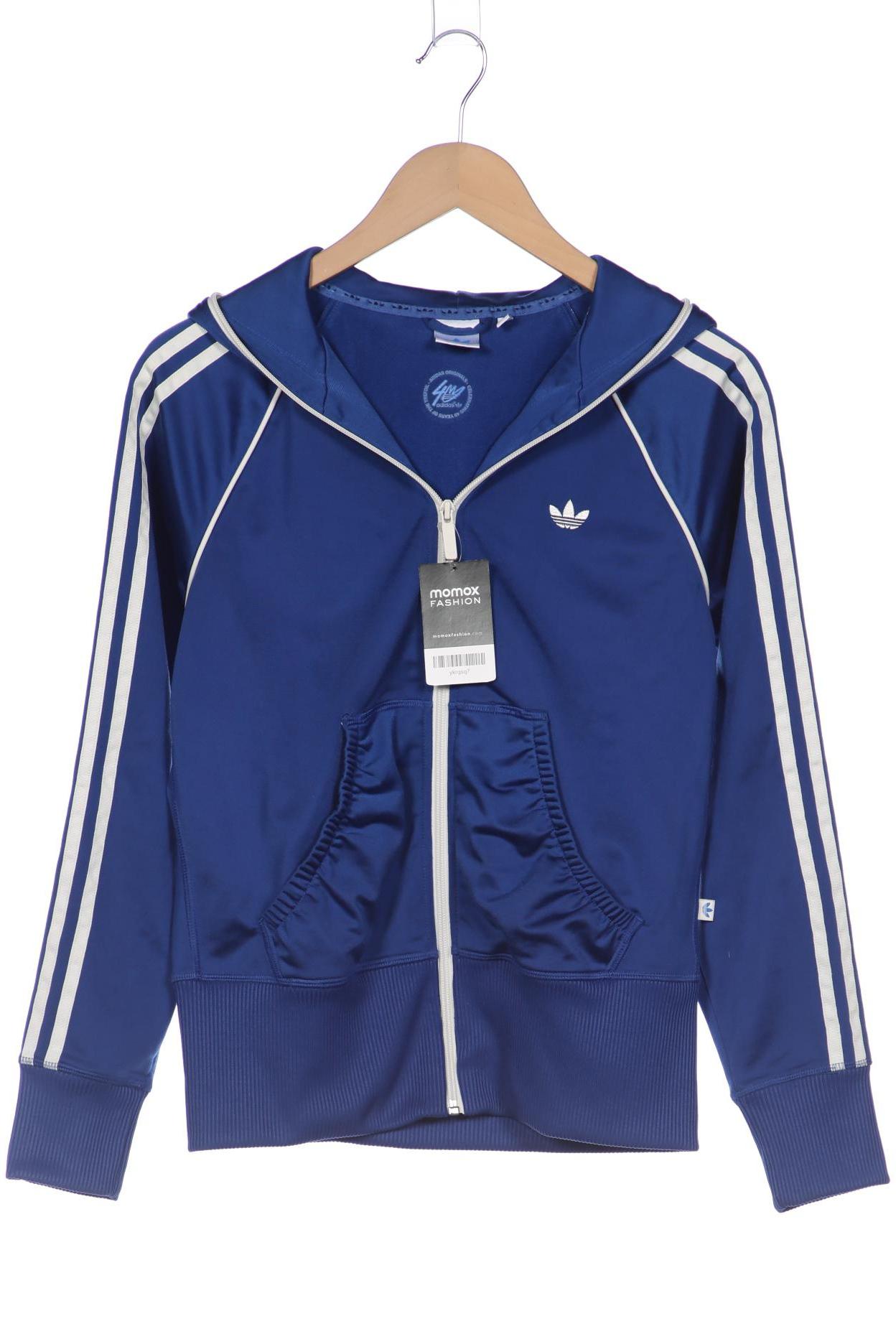 

adidas Originals Damen Kapuzenpullover, blau, Gr. 40