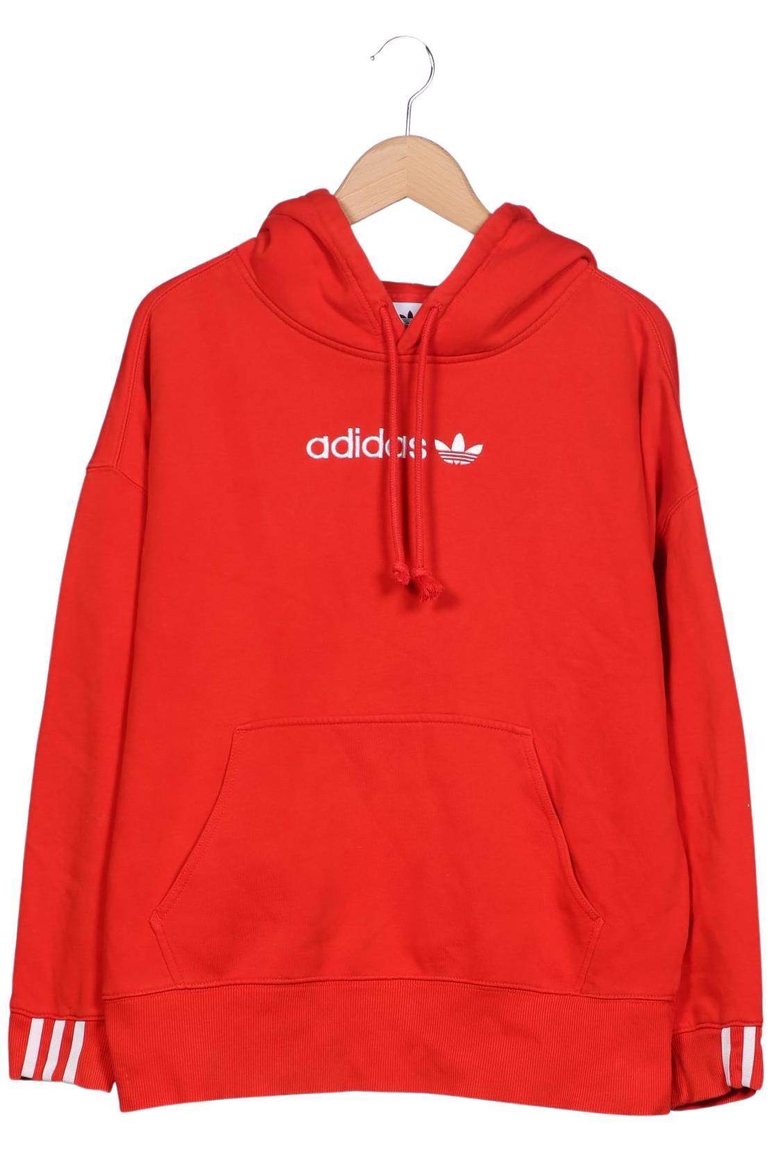 

adidas Originals Damen Kapuzenpullover, rot, Gr. 36