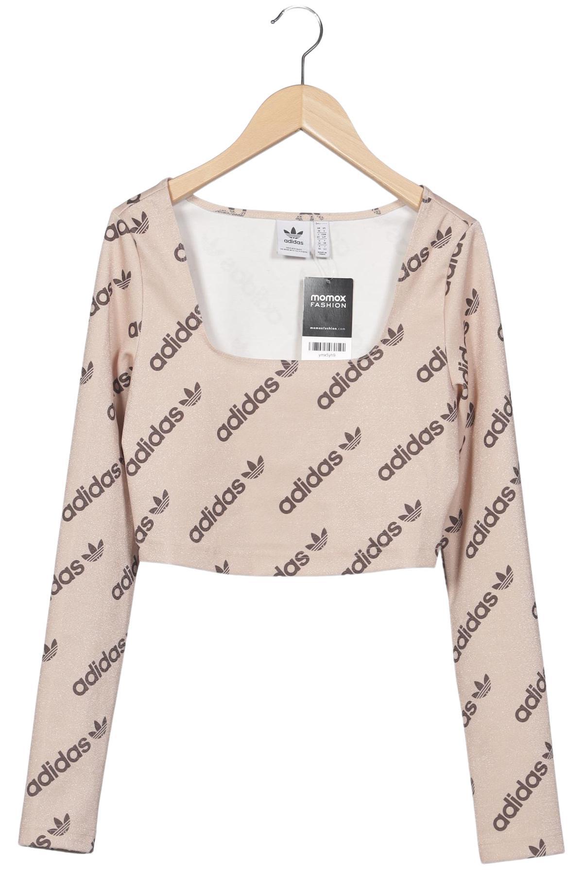 

adidas Originals Damen Langarmshirt, beige, Gr. 36