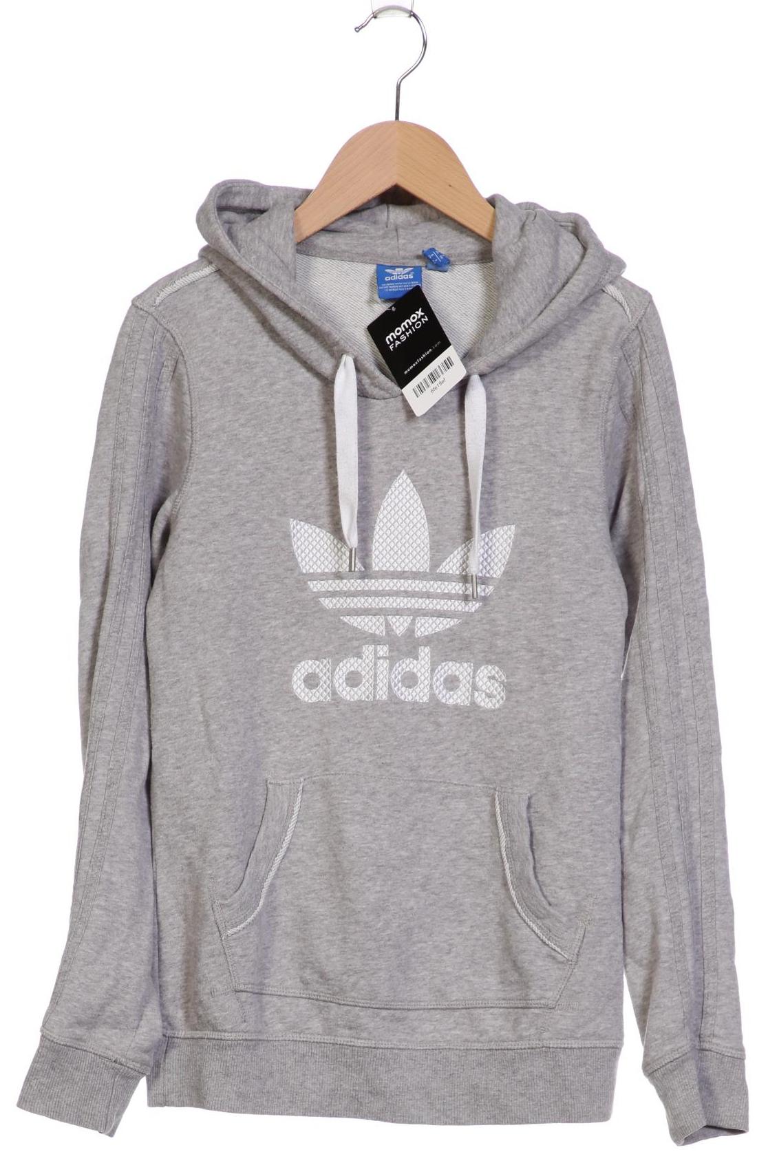 

adidas Originals Damen Kapuzenpullover, grau, Gr. 36