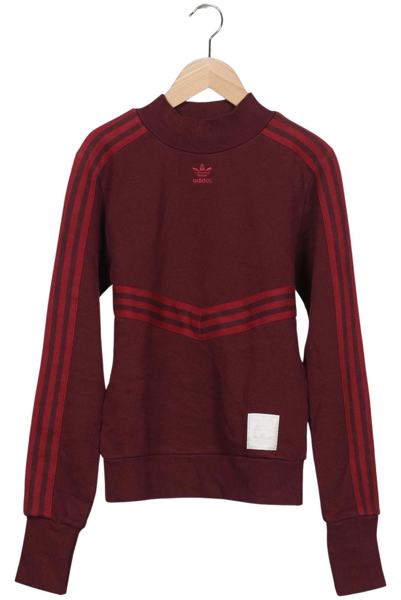 

adidas Originals Damen Sweatshirt, bordeaux, Gr. 34