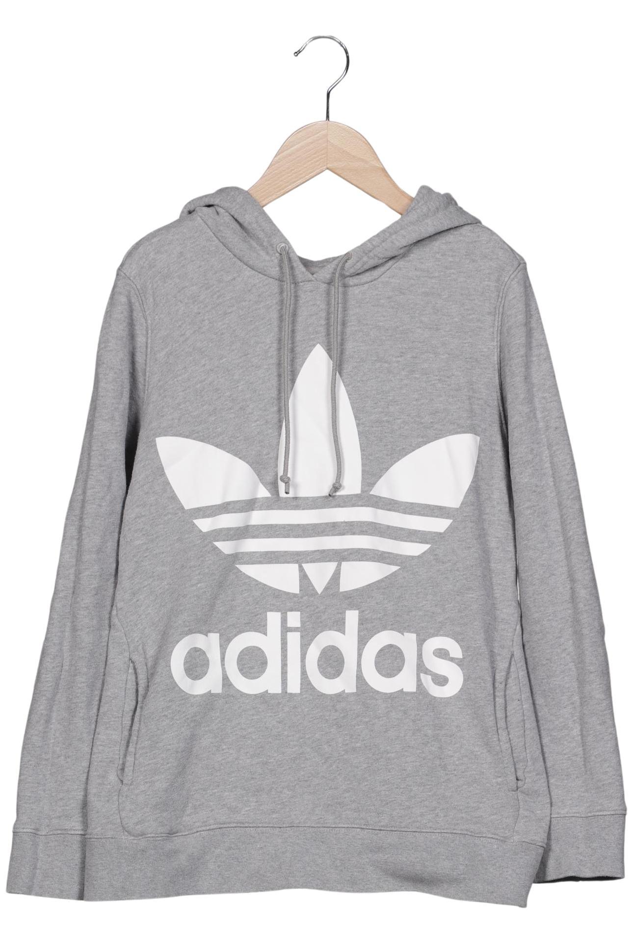 

adidas Originals Damen Kapuzenpullover, grau, Gr. 34