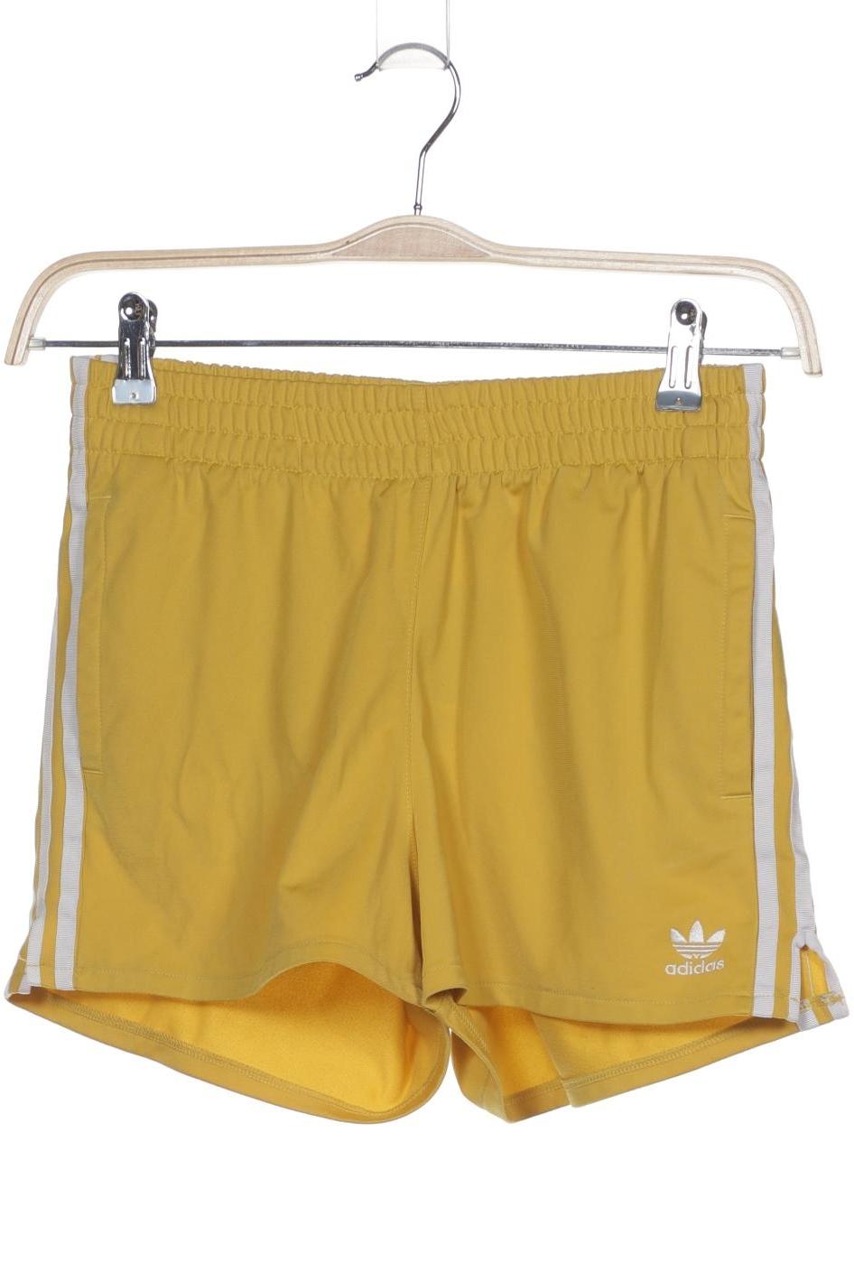 

adidas Originals Damen Shorts, gelb, Gr. 36