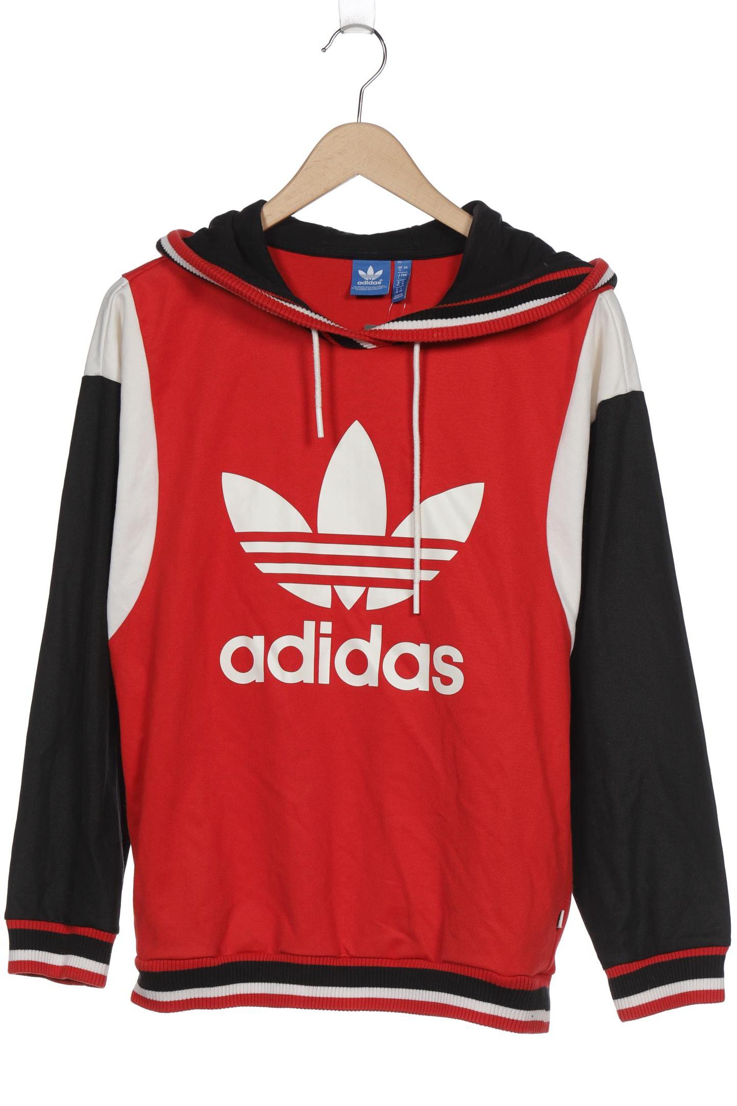 

adidas Originals Damen Kapuzenpullover, rot, Gr. 34