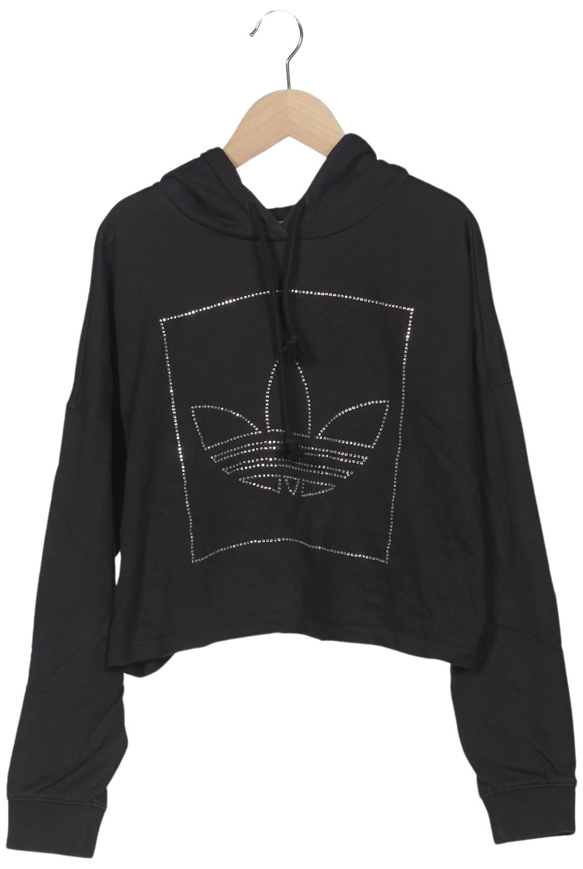 

adidas Originals Damen Kapuzenpullover, schwarz, Gr. 34