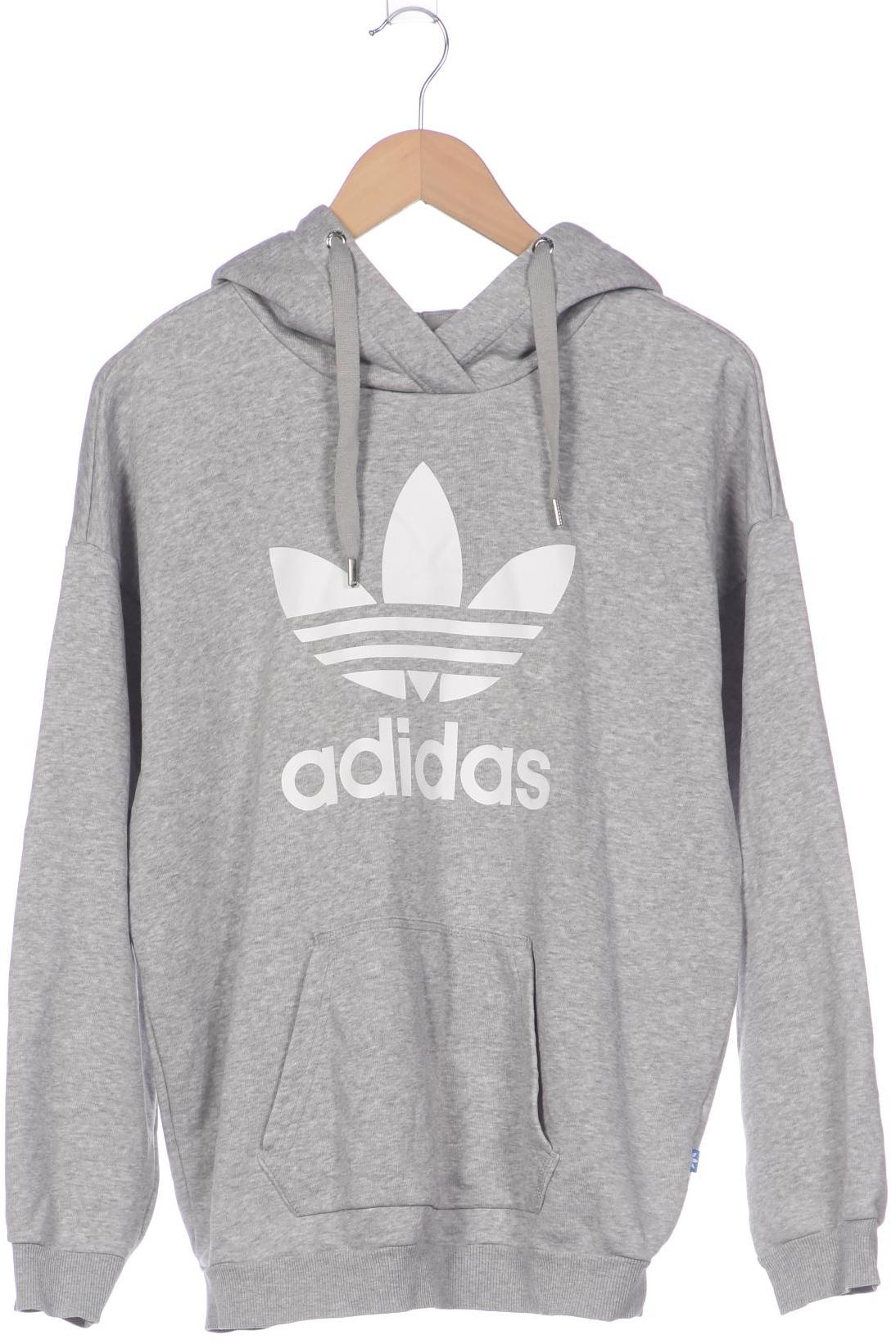 

adidas Originals Damen Kapuzenpullover, grau, Gr. 36