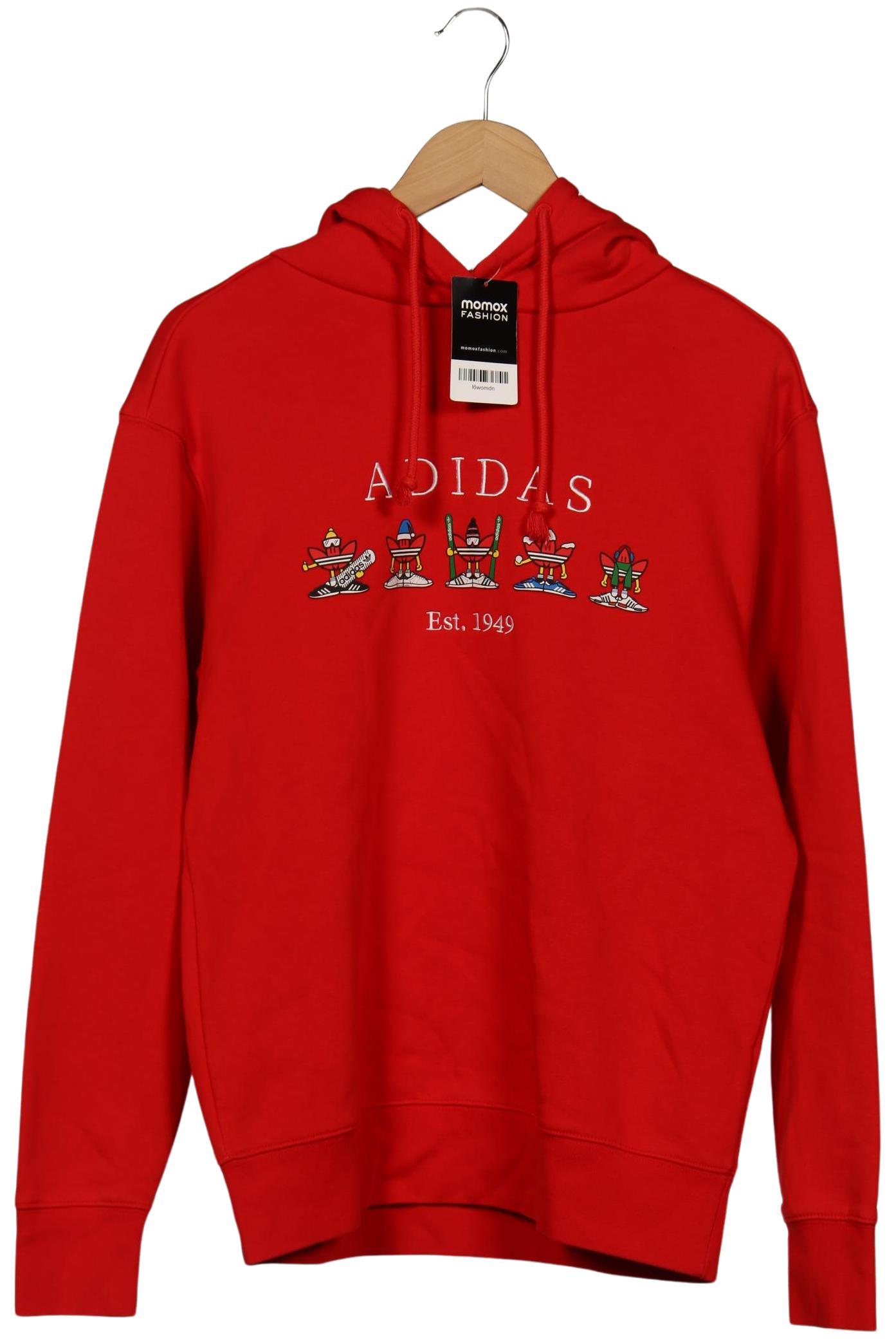 

adidas Originals Damen Kapuzenpullover, rot, Gr. 36