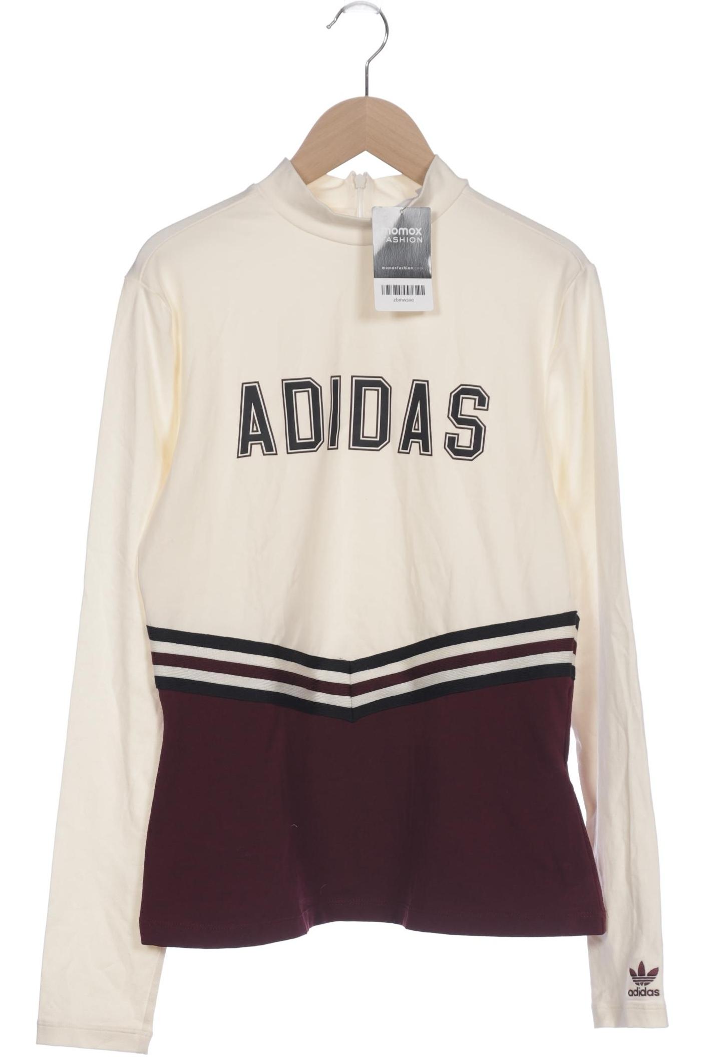 

adidas Originals Damen Langarmshirt, cremeweiß, Gr. 42