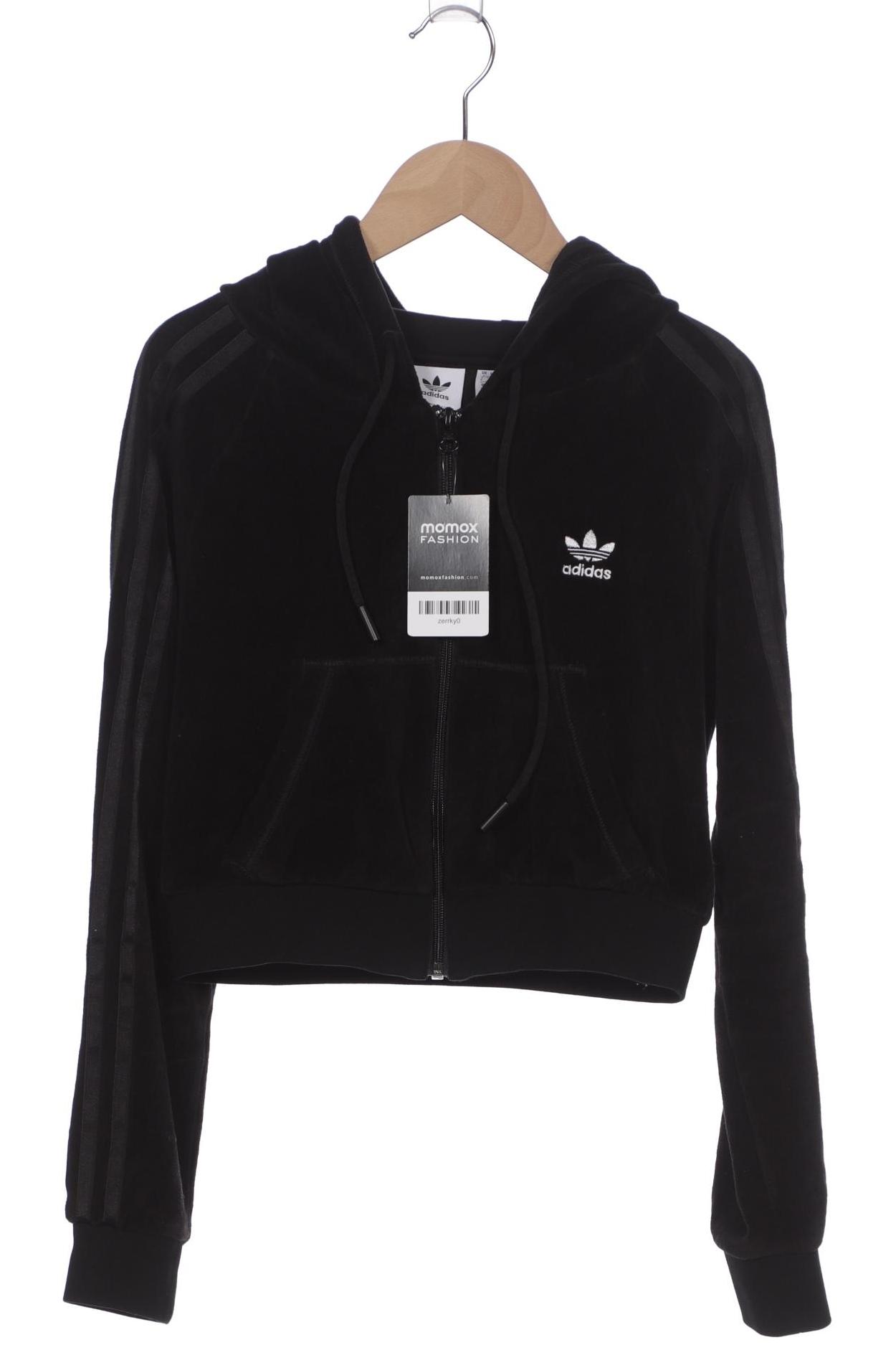 

adidas Originals Damen Kapuzenpullover, schwarz, Gr. 30