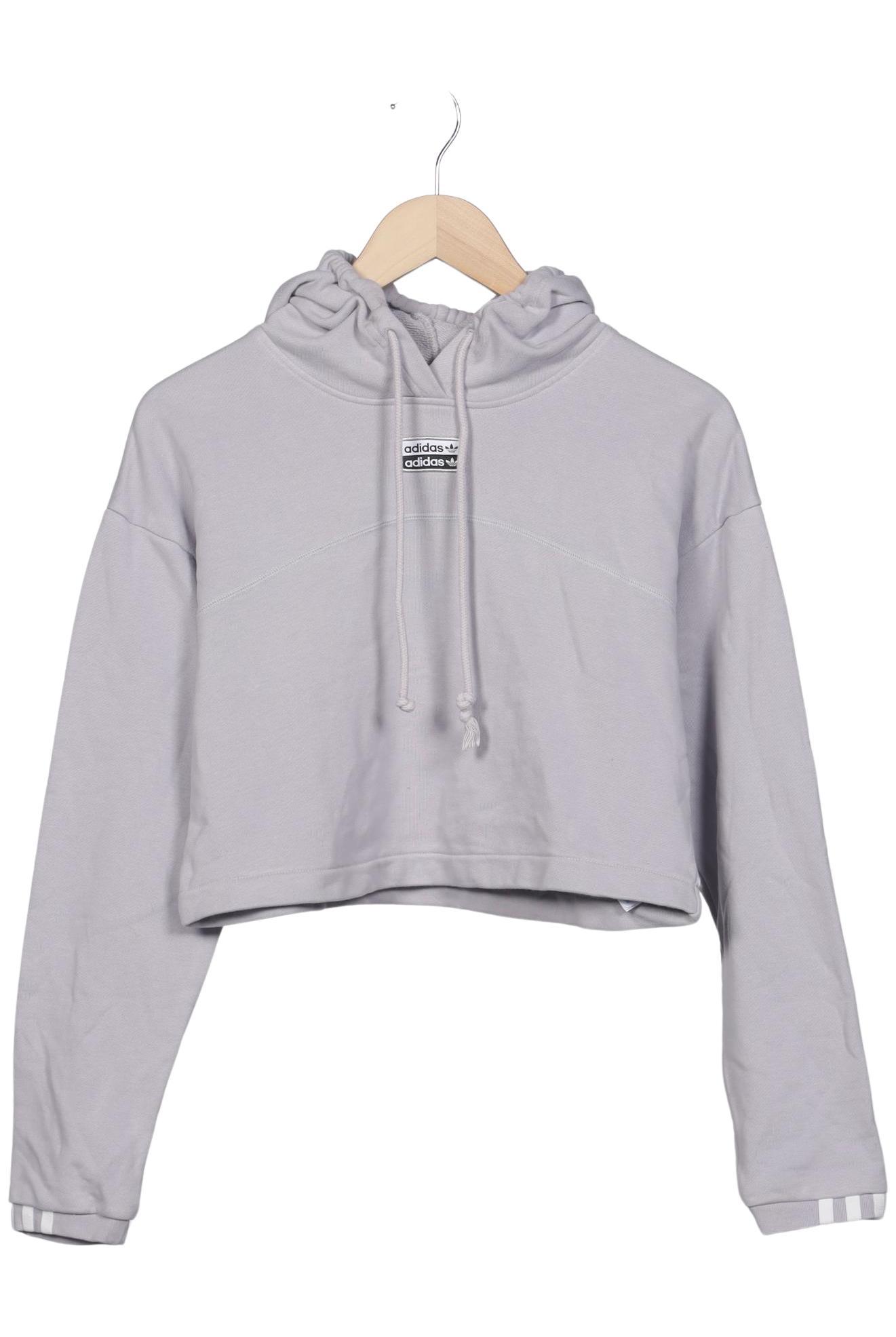 

adidas Originals Damen Kapuzenpullover, grau, Gr. 34