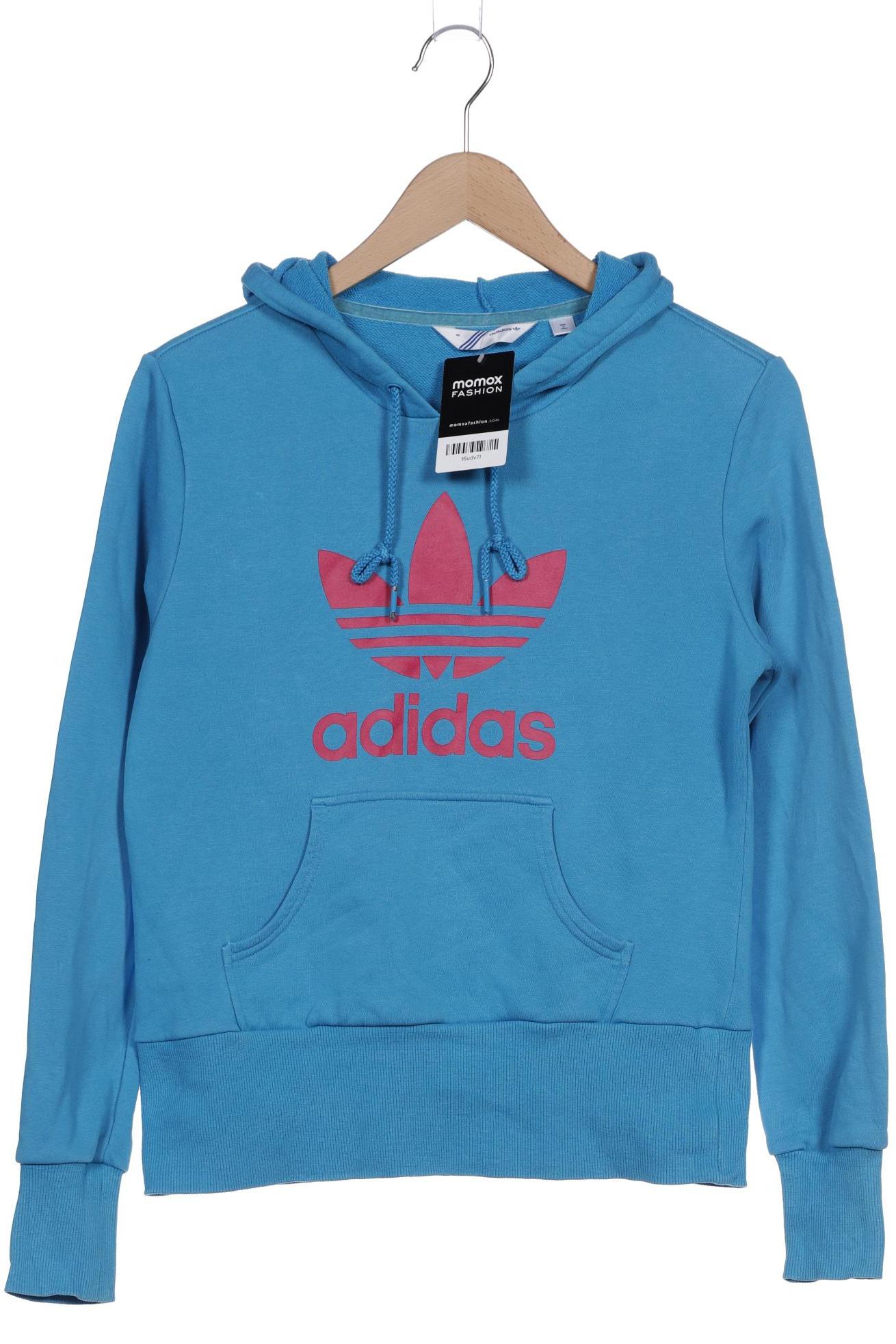

adidas Originals Damen Kapuzenpullover, blau, Gr. 40