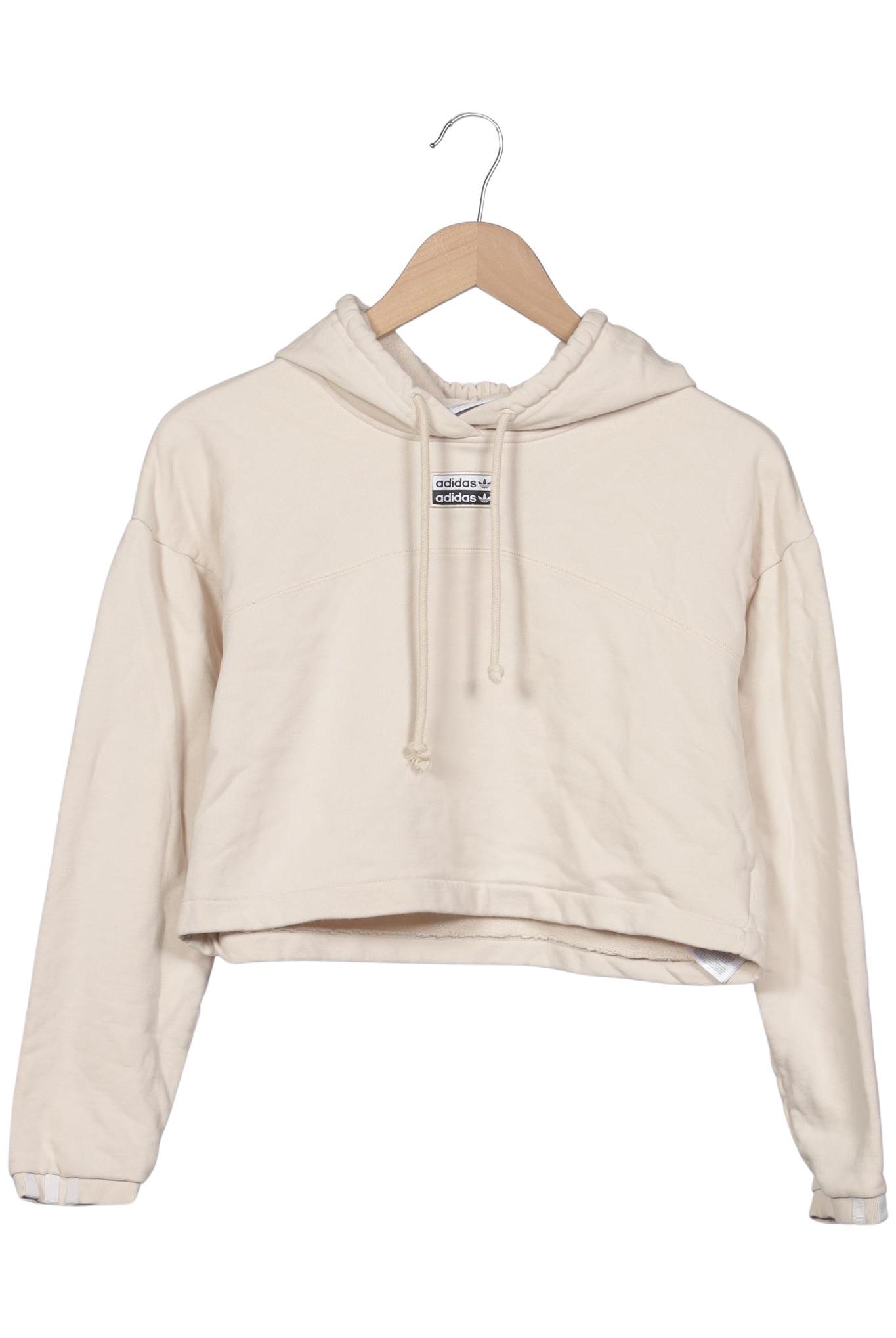

adidas Originals Damen Kapuzenpullover, beige, Gr. 38