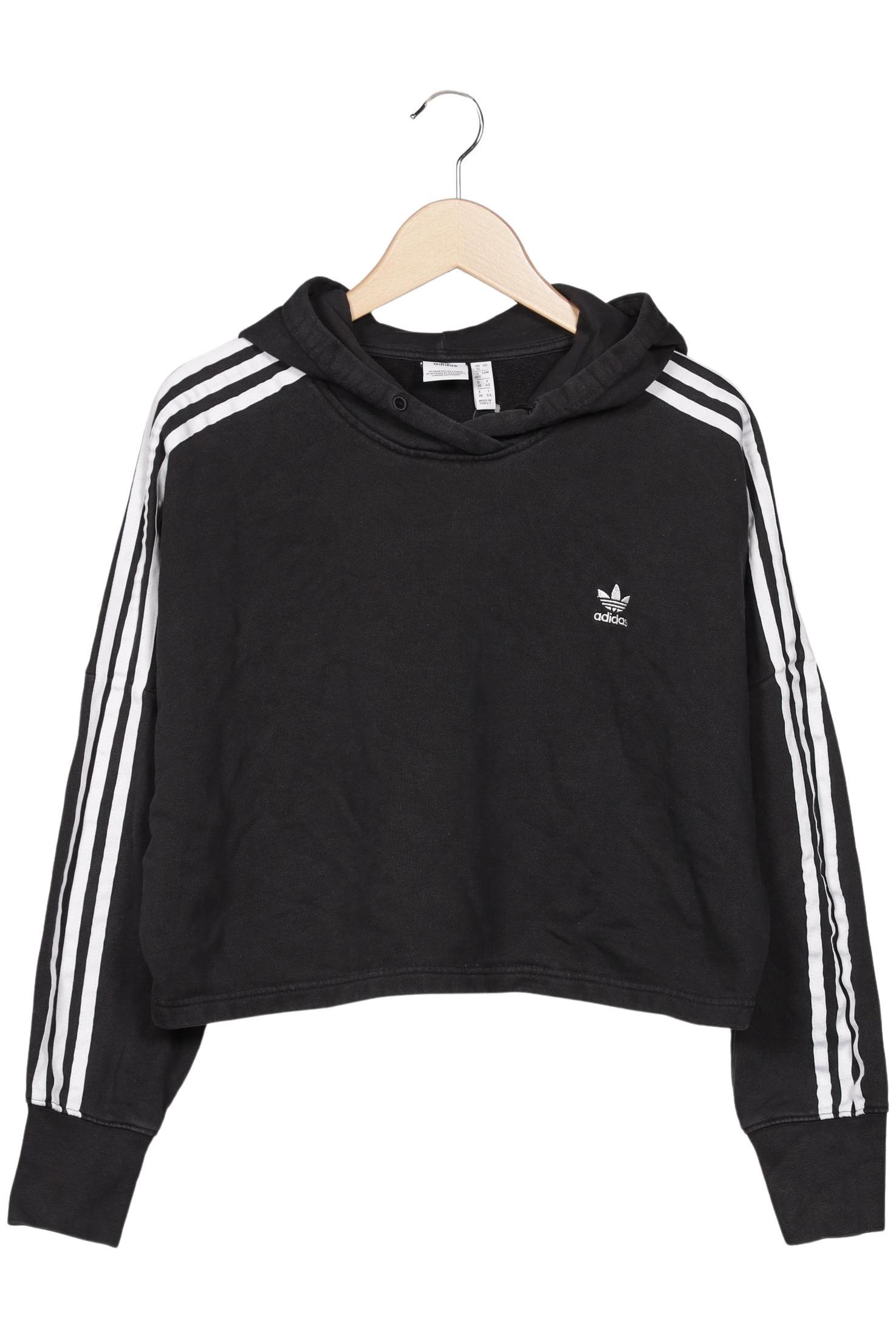

adidas Originals Damen Kapuzenpullover, schwarz, Gr. 38