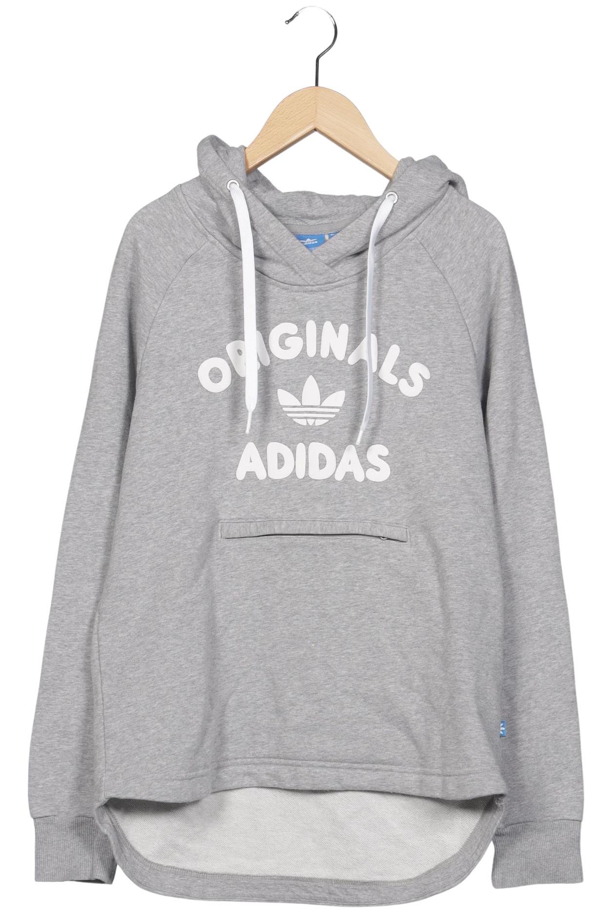 

adidas Originals Damen Kapuzenpullover, grau, Gr. 38