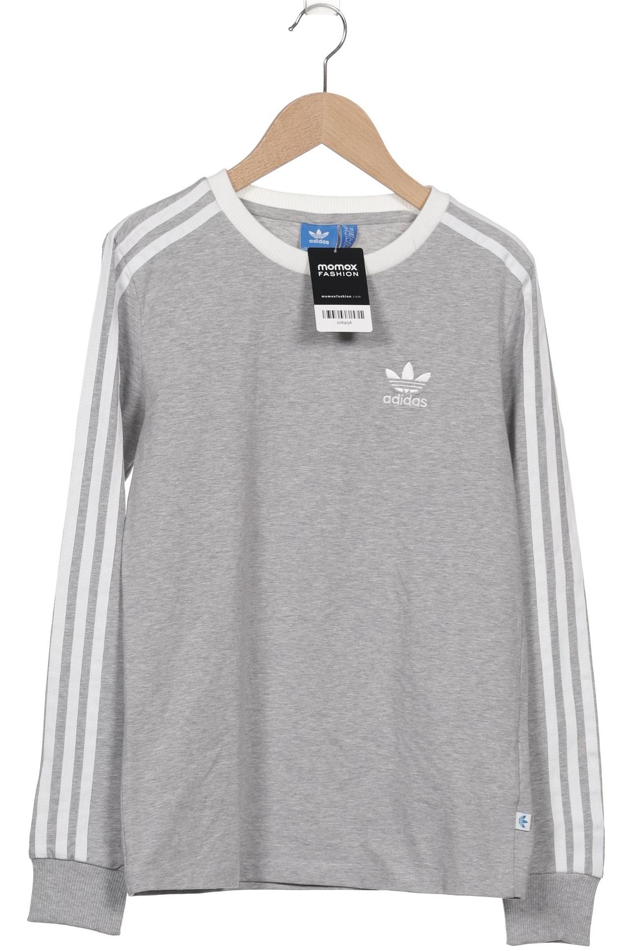 

adidas Originals Damen Langarmshirt, grau, Gr. 32