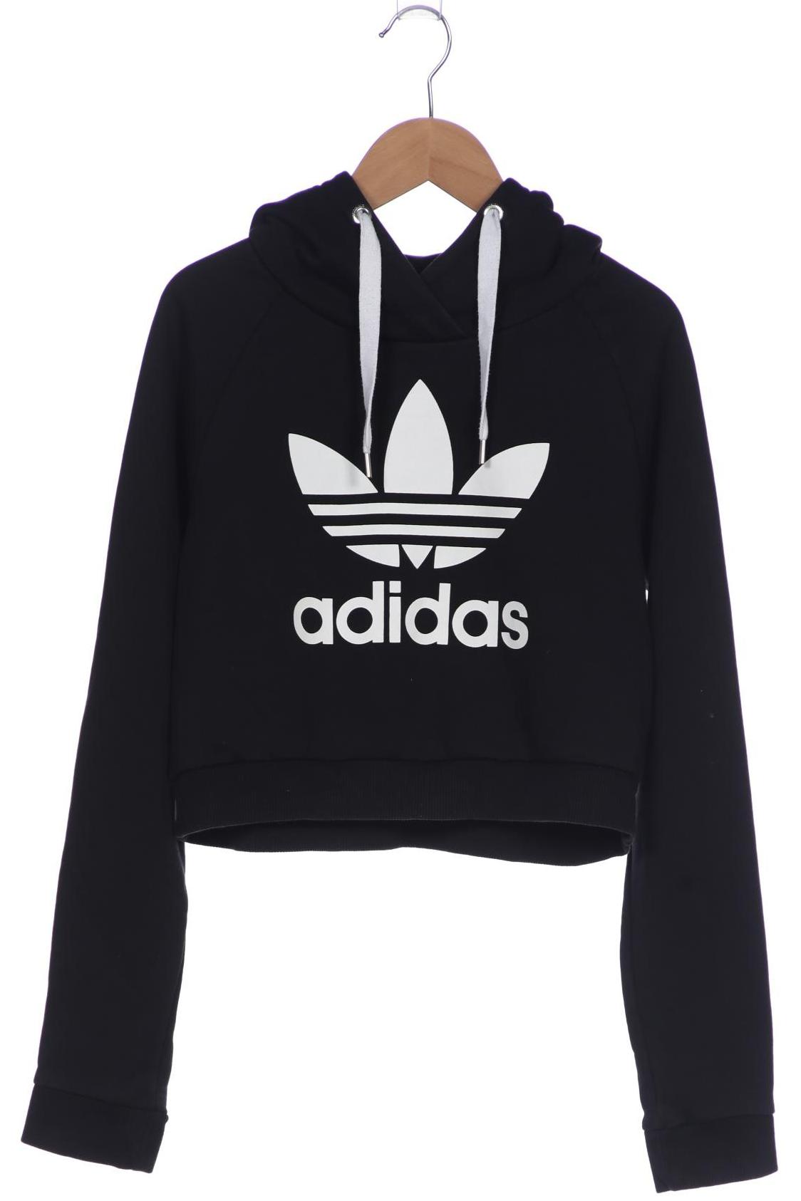 

adidas Originals Damen Kapuzenpullover, schwarz, Gr. 36
