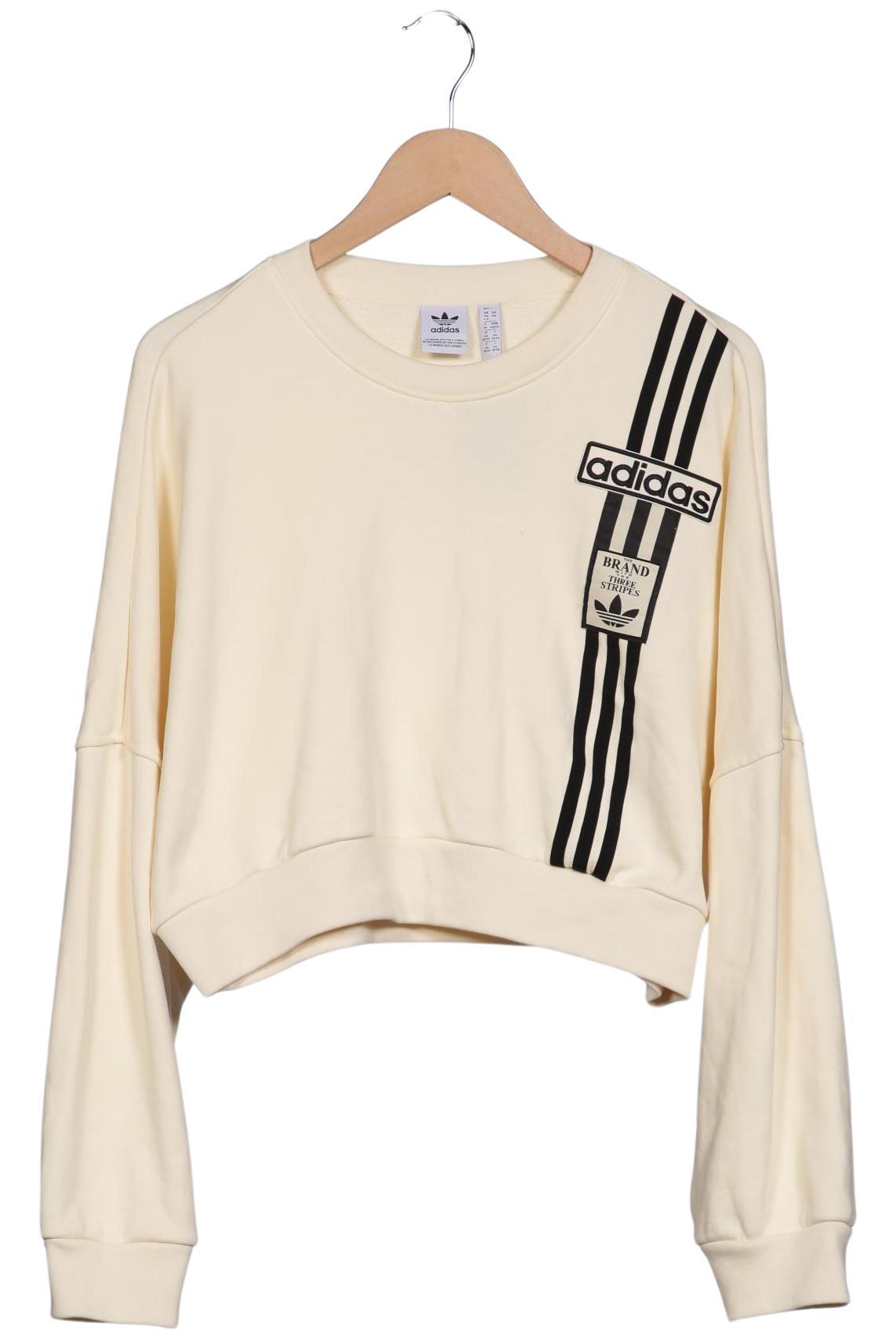 

adidas Originals Damen Sweatshirt, cremeweiß, Gr. 34