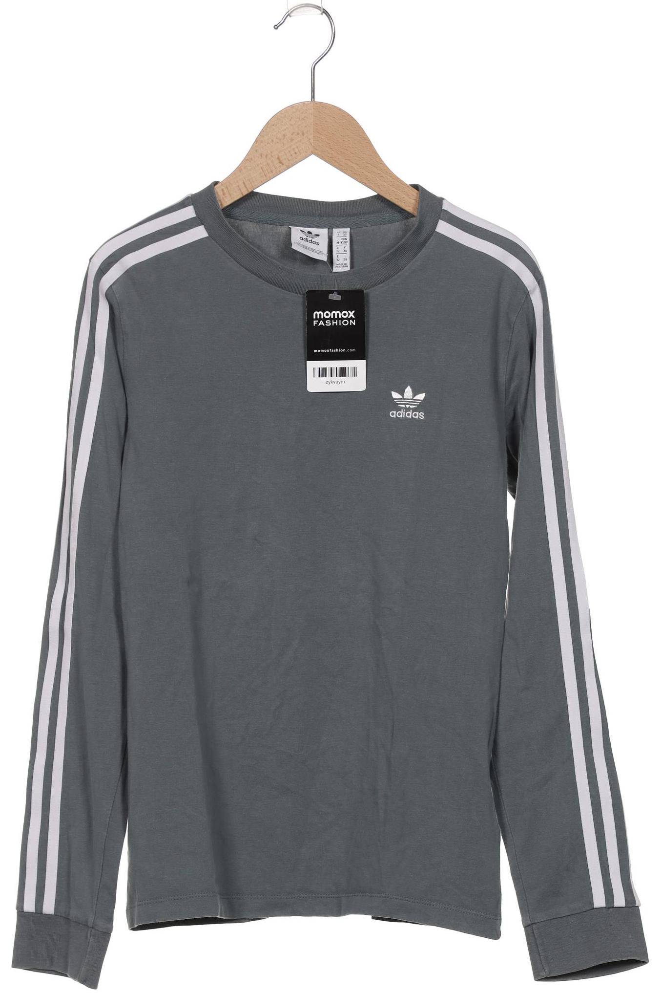 

adidas Originals Damen Langarmshirt, grau, Gr. 32