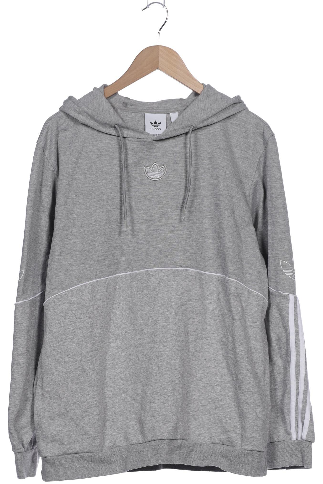 

adidas Originals Herren Kapuzenpullover, grau, Gr. 52