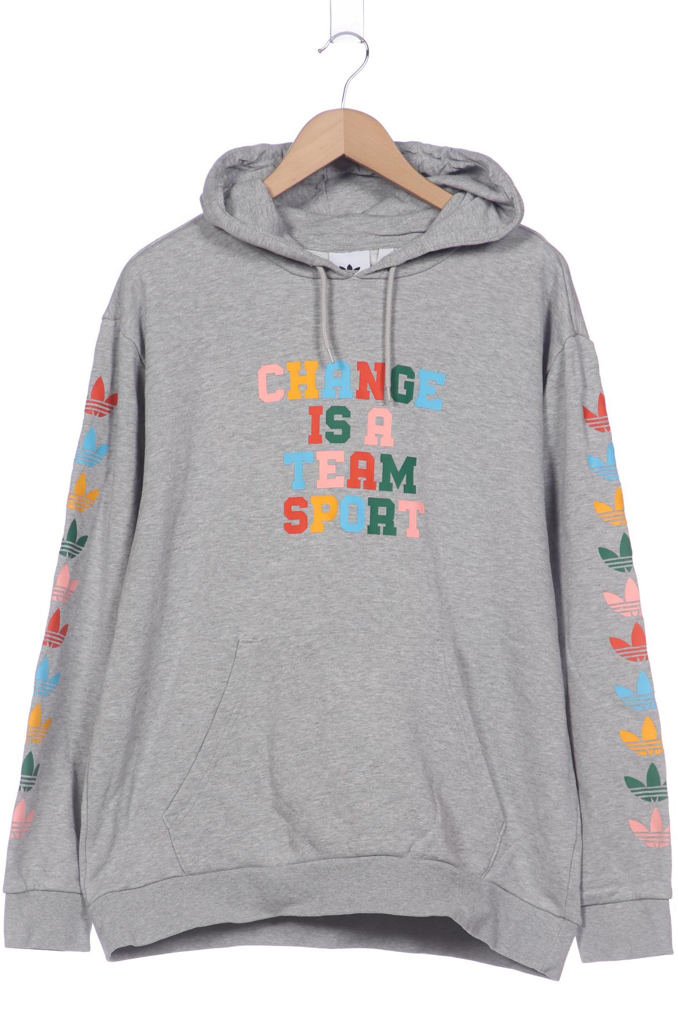 

adidas Originals Herren Kapuzenpullover, grau, Gr. 52