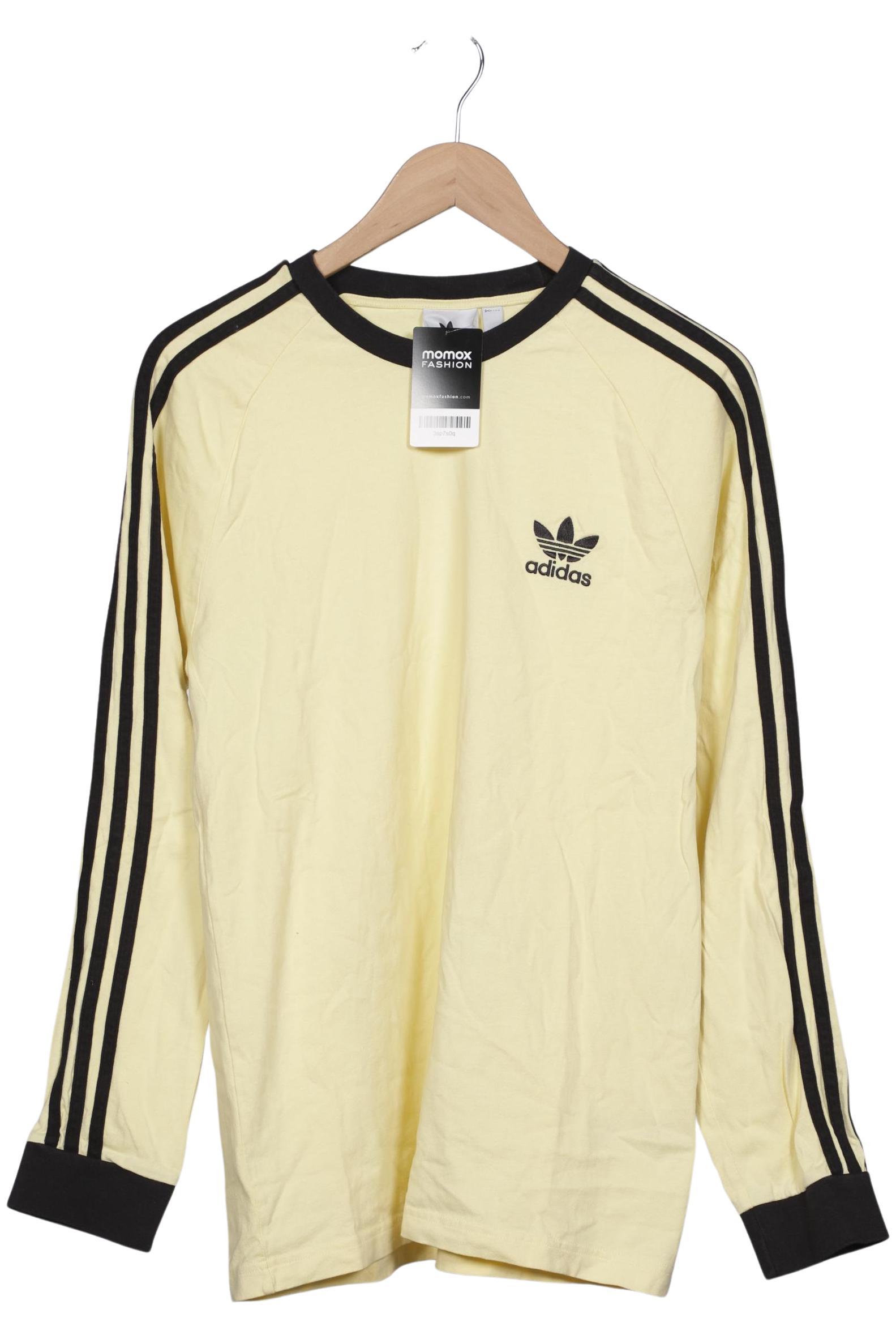 

adidas Originals Herren Langarmshirt, gelb, Gr. 48