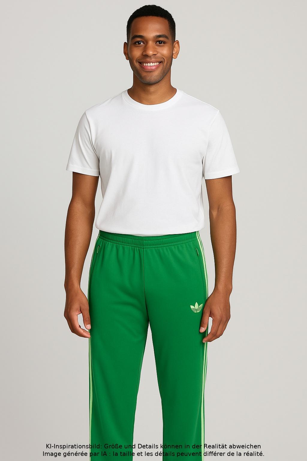 

adidas Originals Herren Stoffhose, neon, Gr. 0