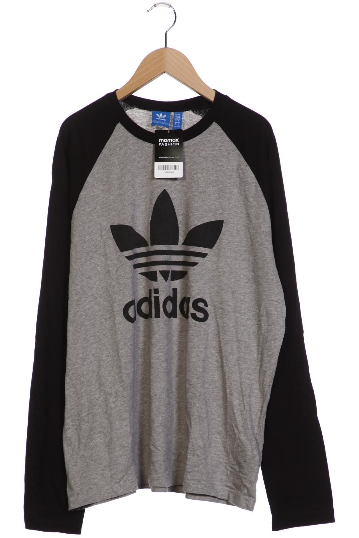 

adidas Originals Herren Langarmshirt, grau, Gr. 52