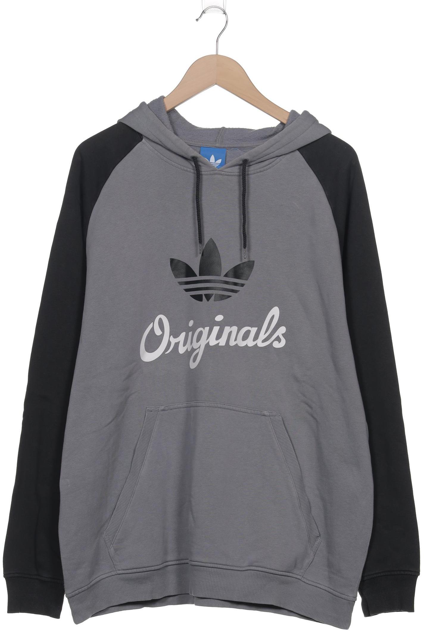 

adidas Originals Herren Kapuzenpullover, grau, Gr. 56