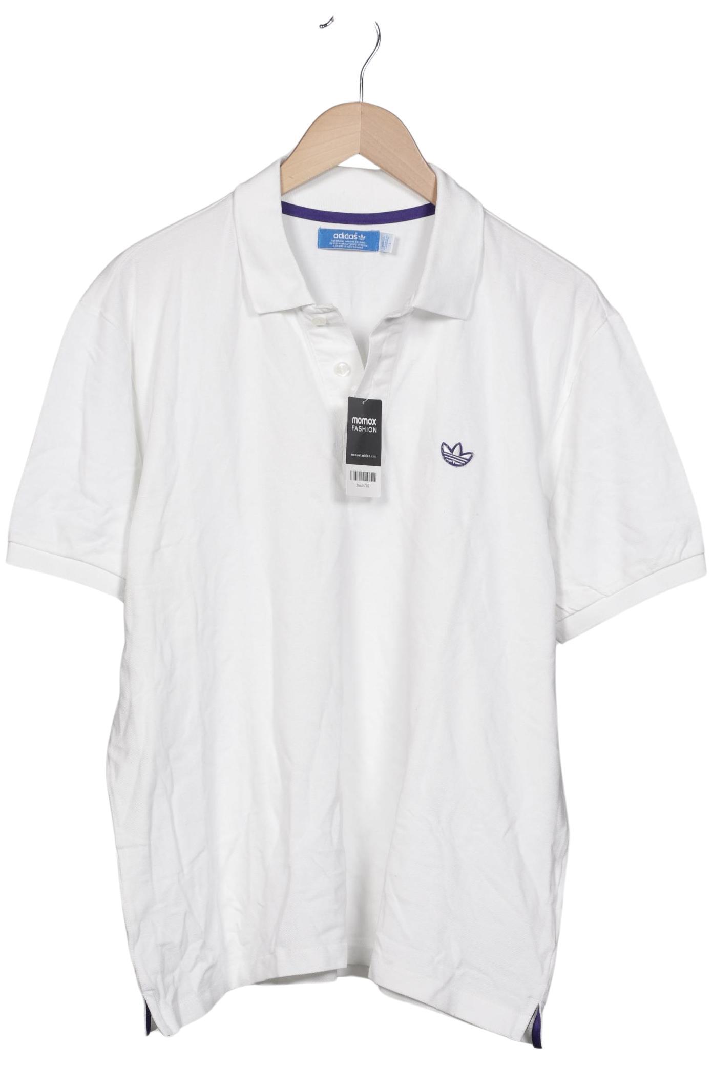 

adidas Originals Herren Poloshirt, weiß, Gr. 52