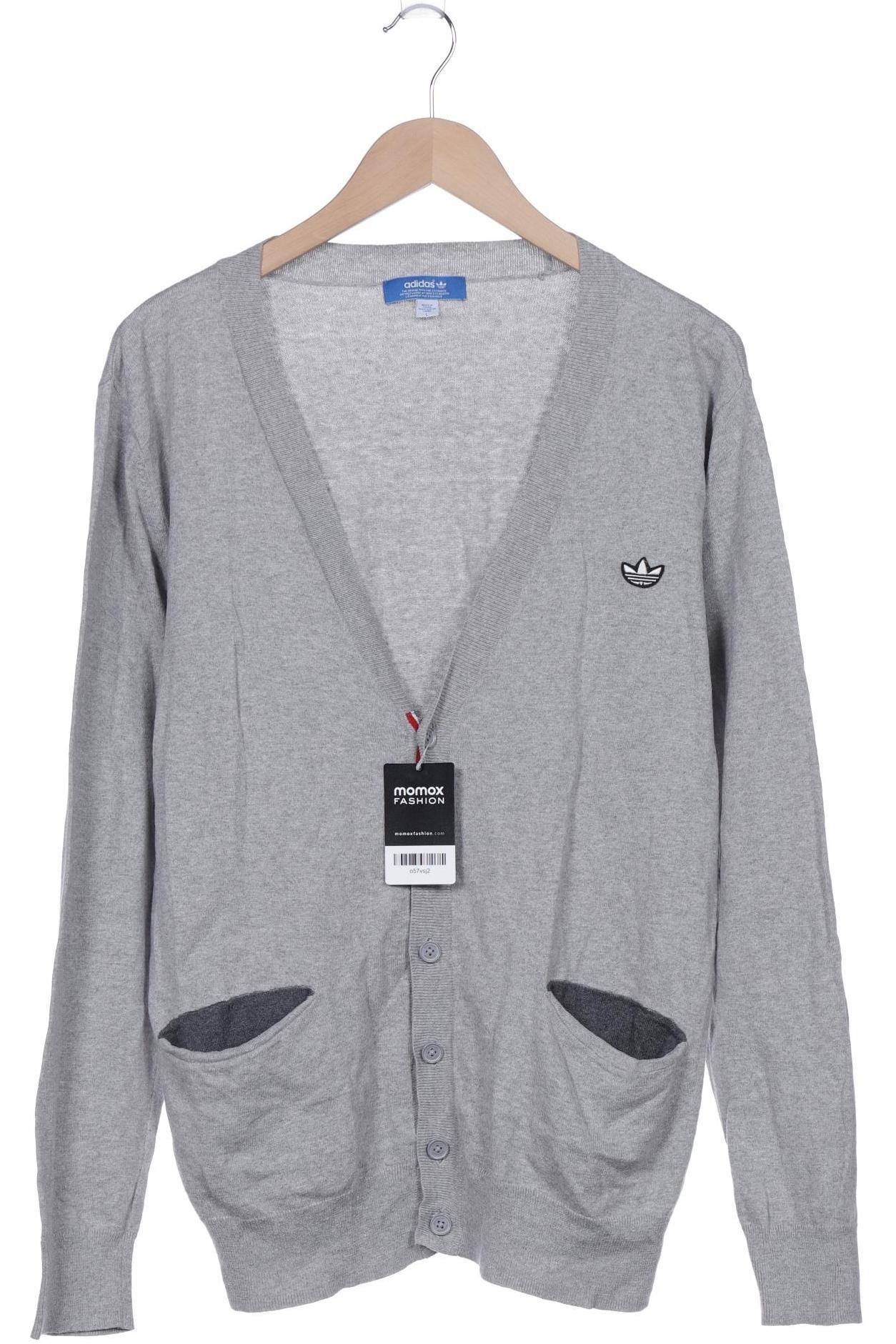 

adidas Originals Herren Strickjacke, grau, Gr. 52