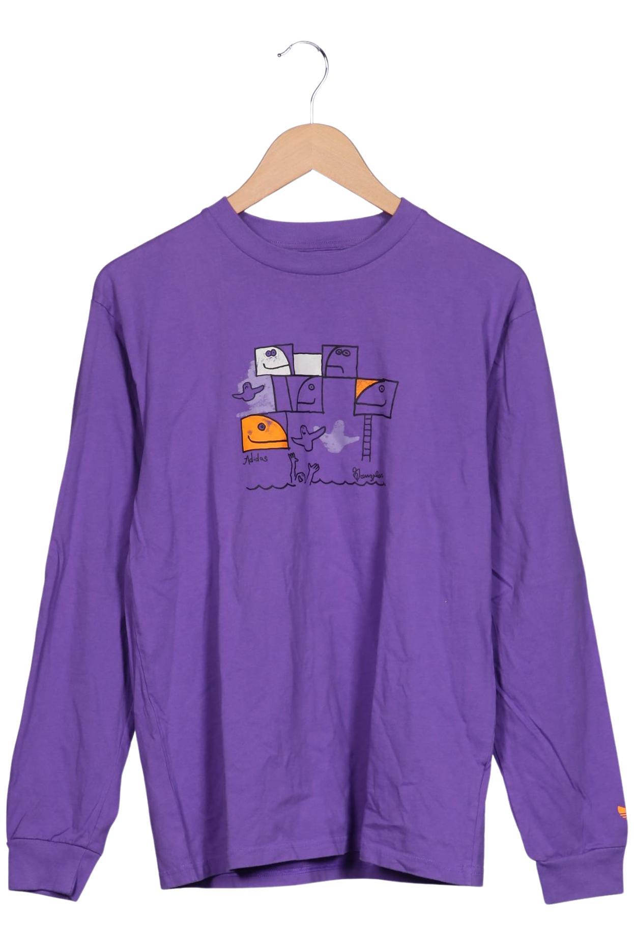 

adidas Originals Herren Langarmshirt, flieder, Gr. 48