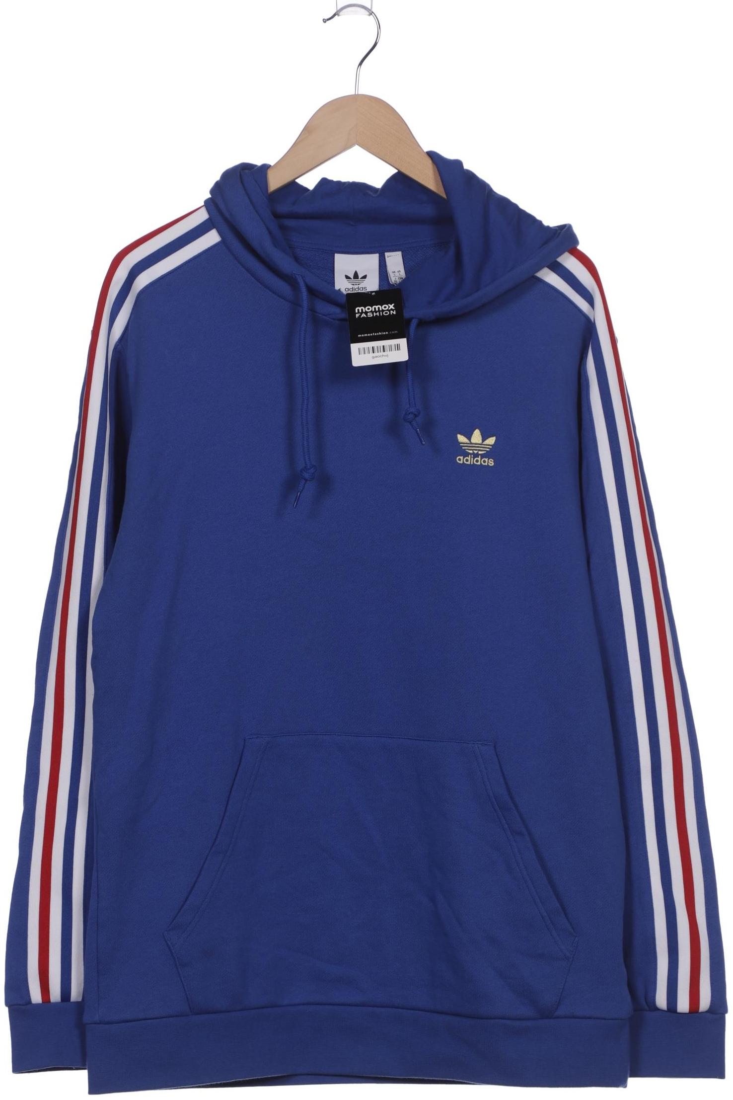 

adidas Originals Herren Kapuzenpullover, blau, Gr. 52