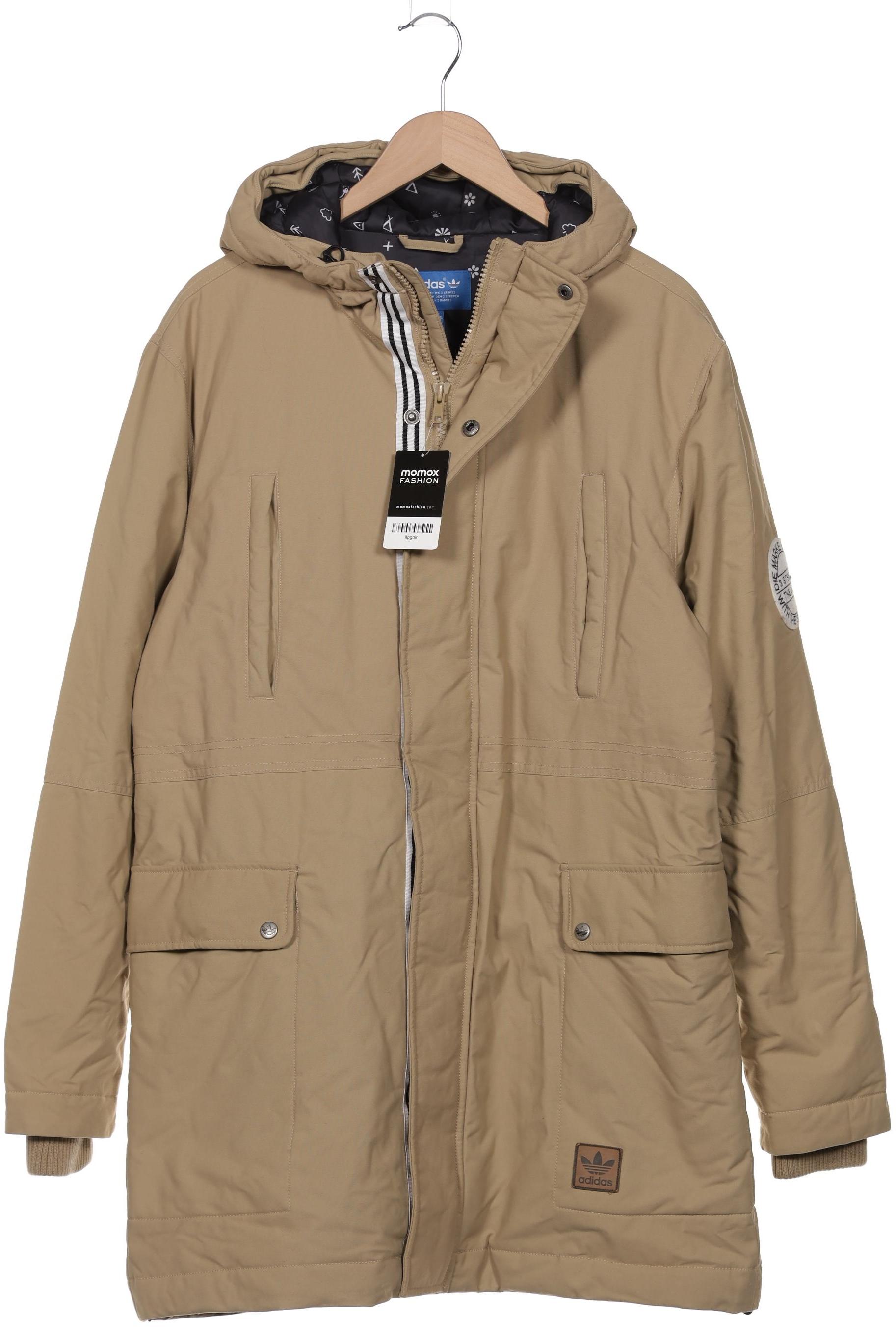 

adidas Originals Herren Mantel, beige, Gr. 48