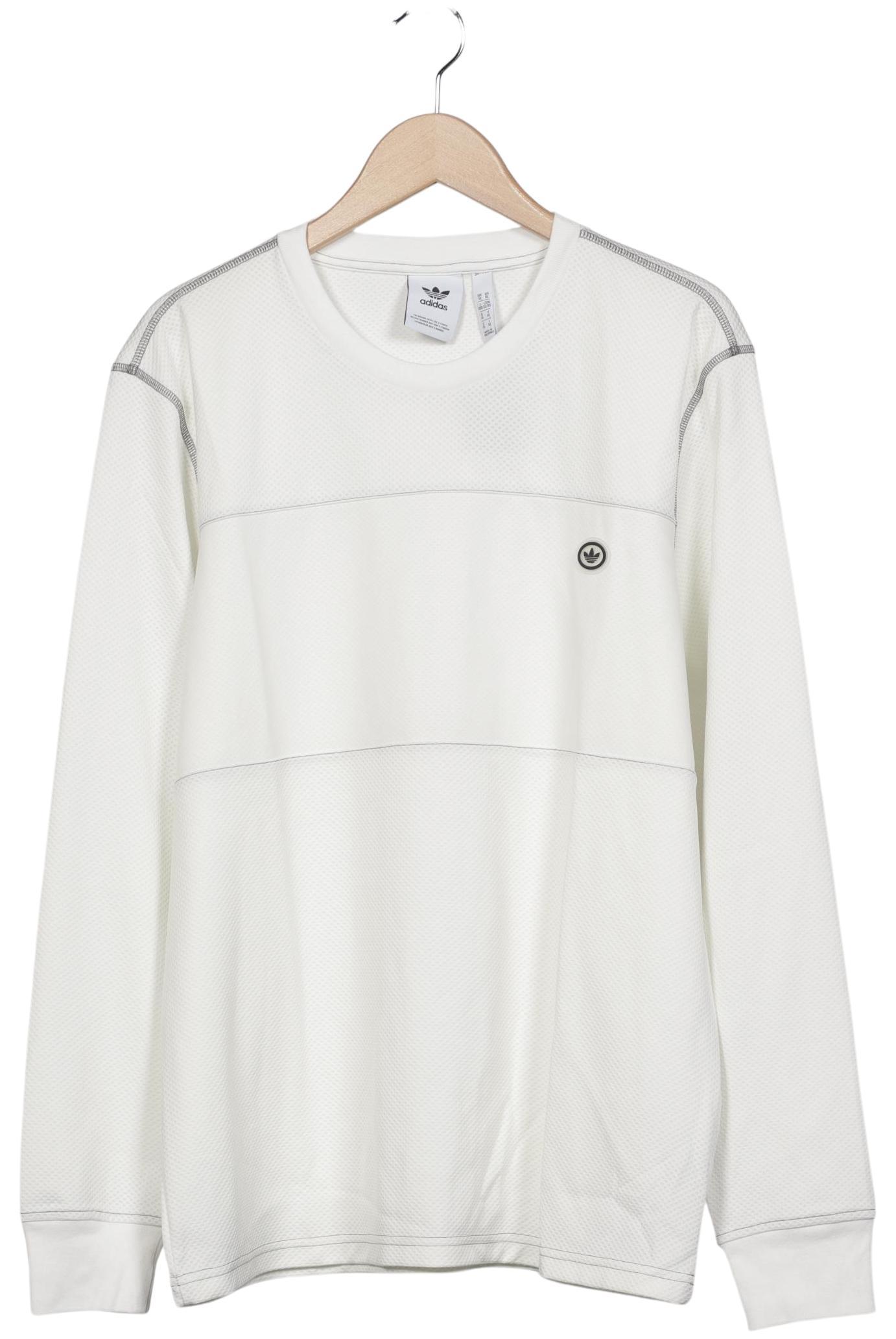 

adidas Originals Herren Langarmshirt, weiß, Gr. 54