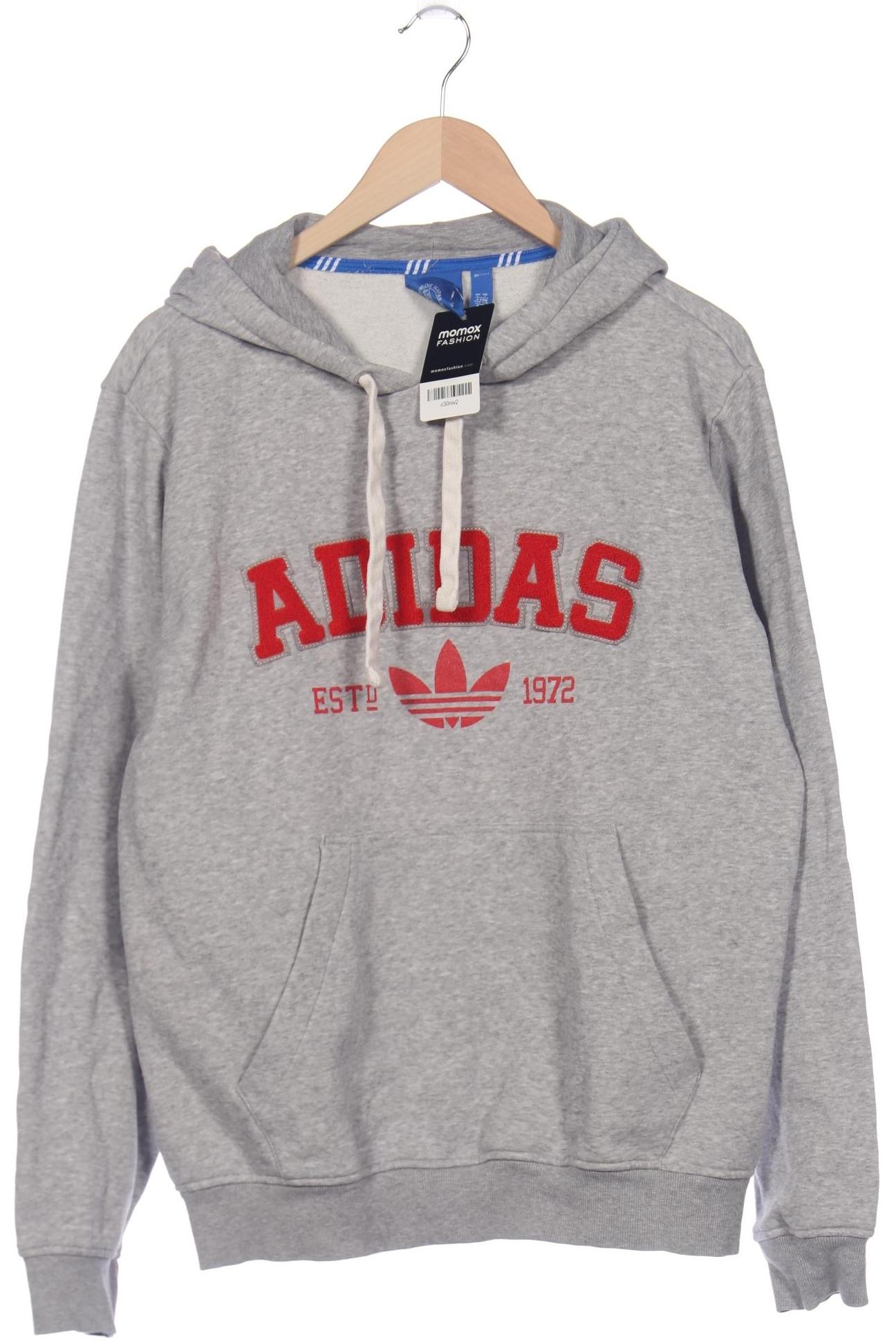 

adidas Originals Herren Kapuzenpullover, grau, Gr. 52