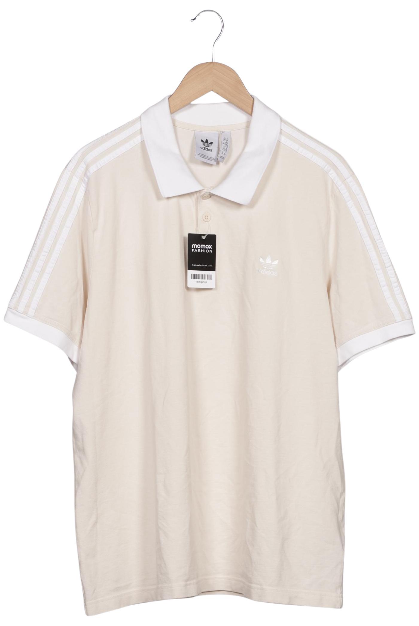 

adidas Originals Herren Poloshirt, cremeweiß, Gr. 56