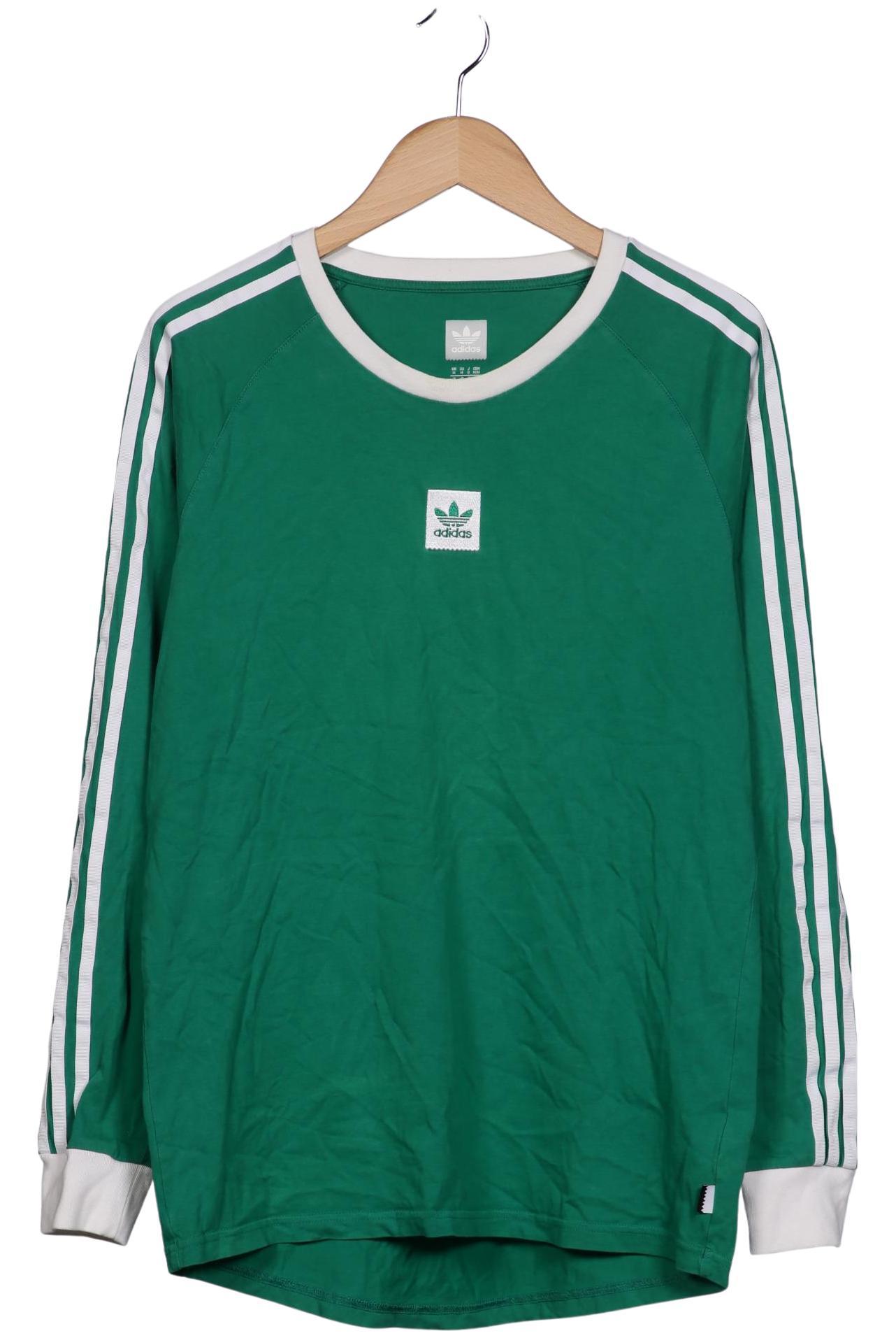 

adidas Originals Herren Langarmshirt, grün, Gr. 48