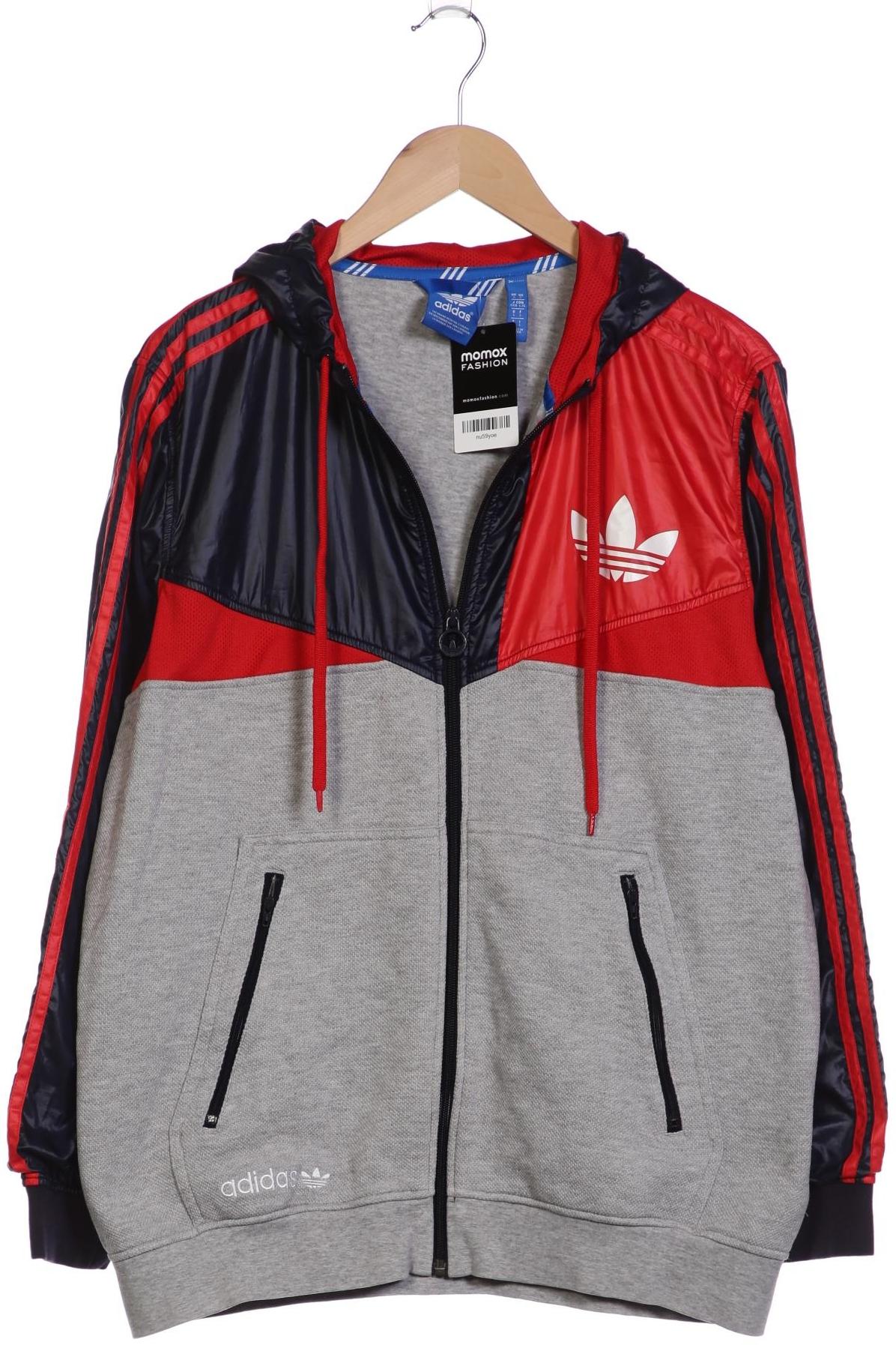 

adidas Originals Herren Kapuzenpullover, grau, Gr. 52