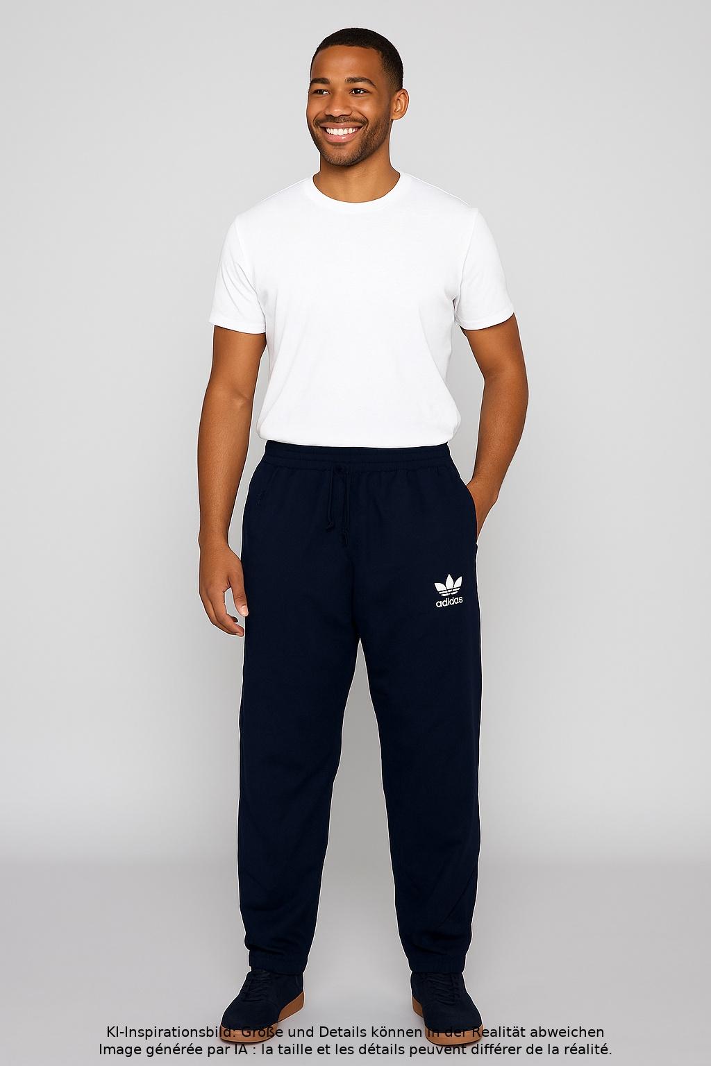 

adidas Originals Herren Stoffhose, marineblau, Gr. 0