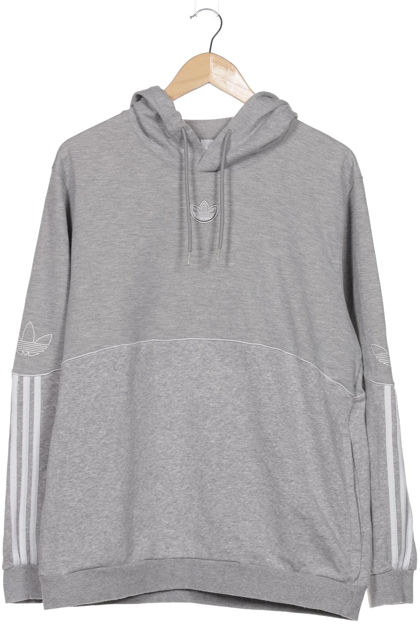 

adidas Originals Herren Kapuzenpullover, grau, Gr. 52