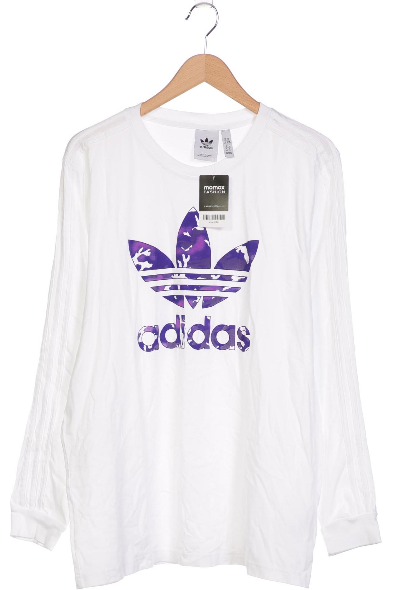 

adidas Originals Herren Langarmshirt, weiß, Gr. 54