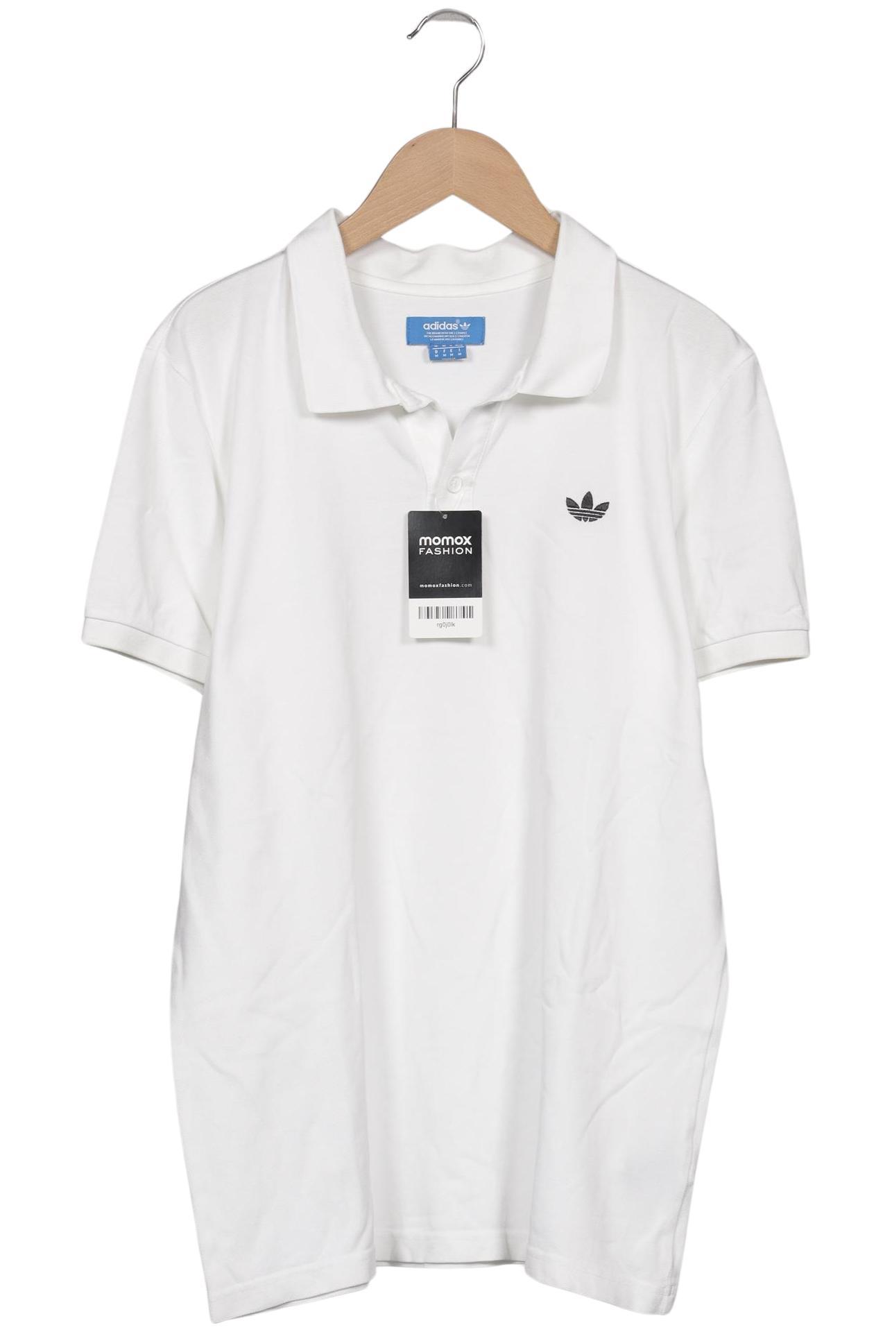 

adidas Originals Herren Poloshirt, weiß, Gr. 48