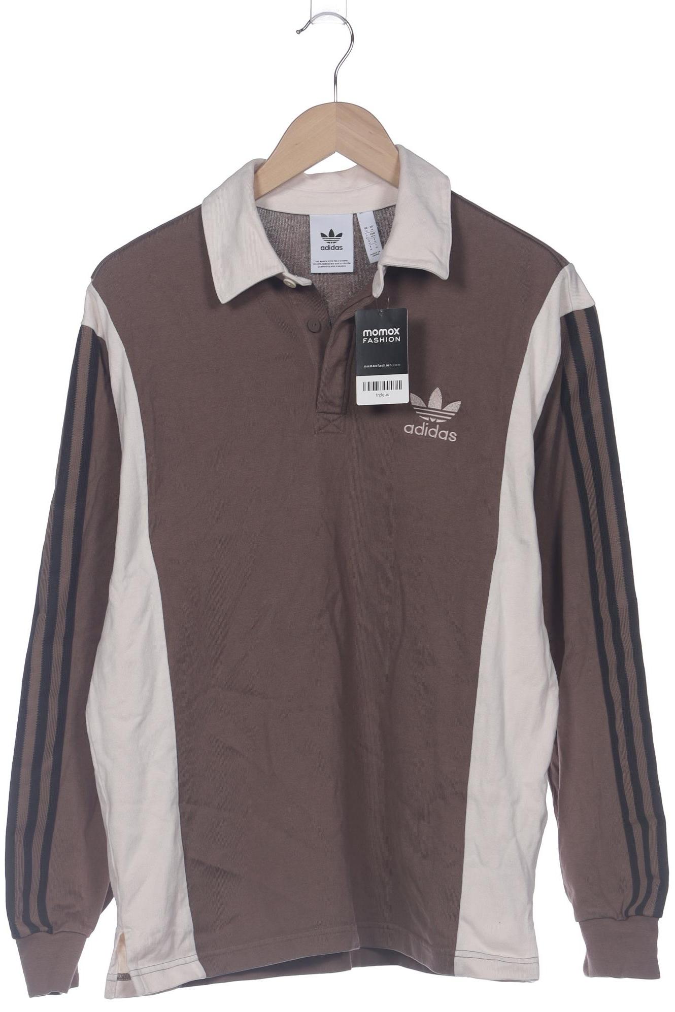

adidas Originals Herren Poloshirt, braun, Gr. 48