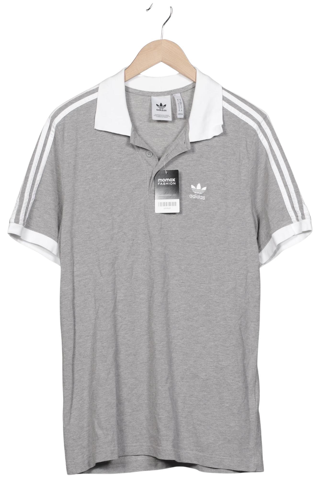 

adidas Originals Herren Poloshirt, grau, Gr. 48