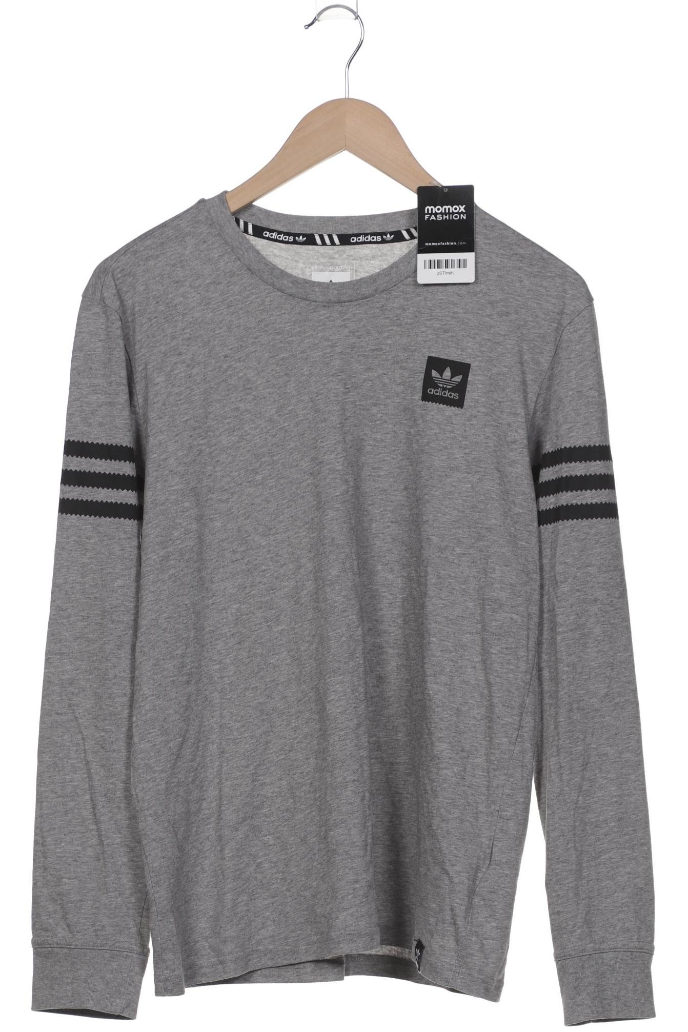 

adidas Originals Herren Langarmshirt, grau, Gr. 48