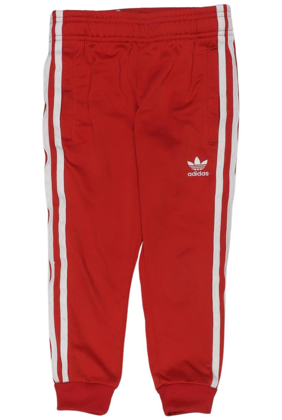 

adidas Originals Jungen Stoffhose, rot, Gr. 104