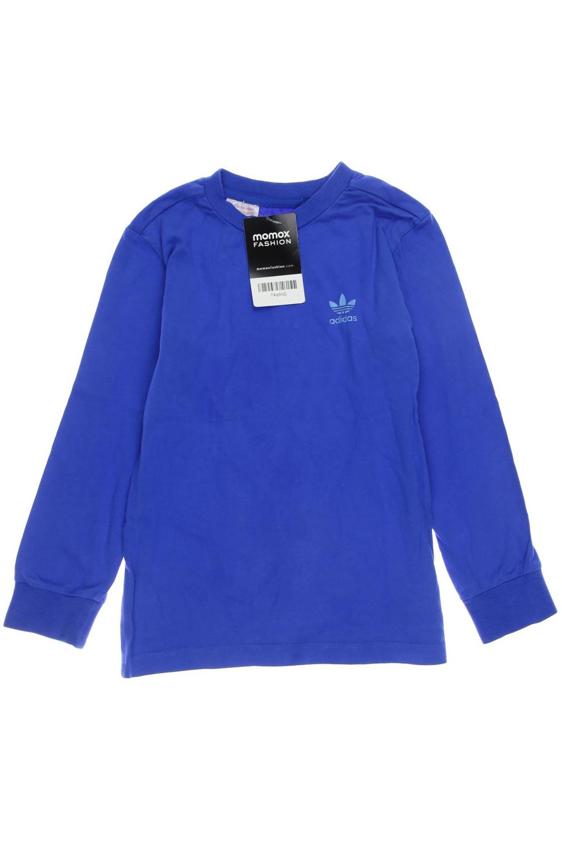 

adidas Originals Jungen Langarmshirt, blau, Gr. 122