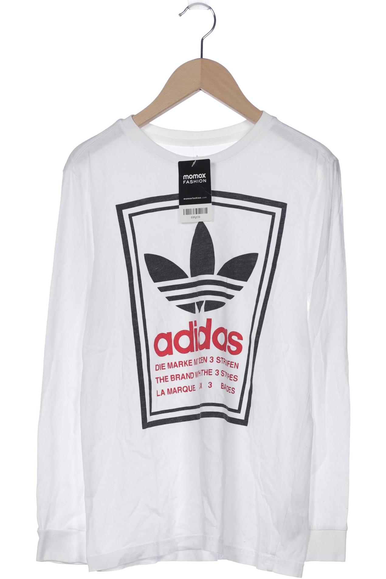 

adidas Originals Jungen Langarmshirt, weiß