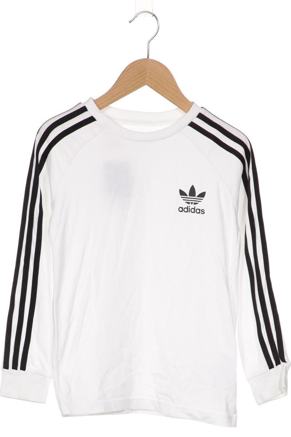 

adidas Originals Jungen Langarmshirt, weiß