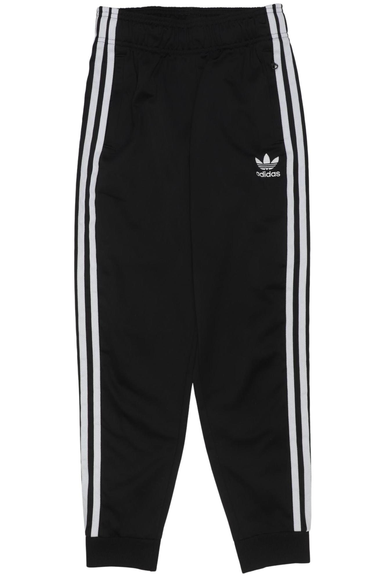 

adidas Originals Jungen Stoffhose, schwarz, Gr. 146